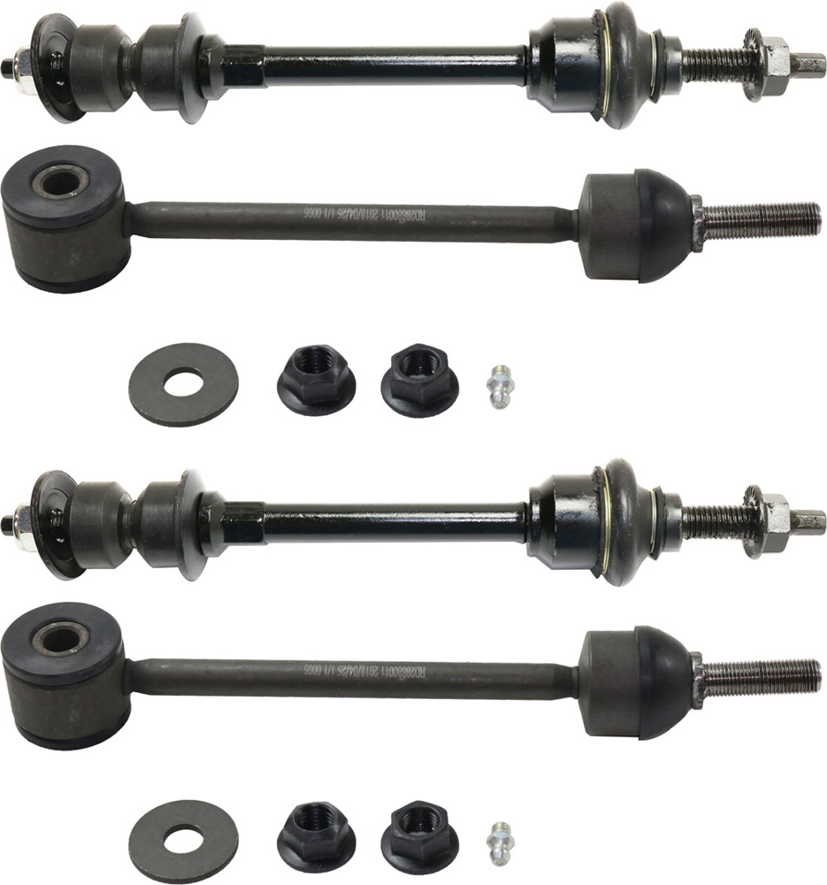 AM RAM 1500-06-07 FRONT AND REAR SWAY BAR LINK RH AND LH SKU SET REPD286813-4 OEM 5290373AA 5451736-18750157-46G