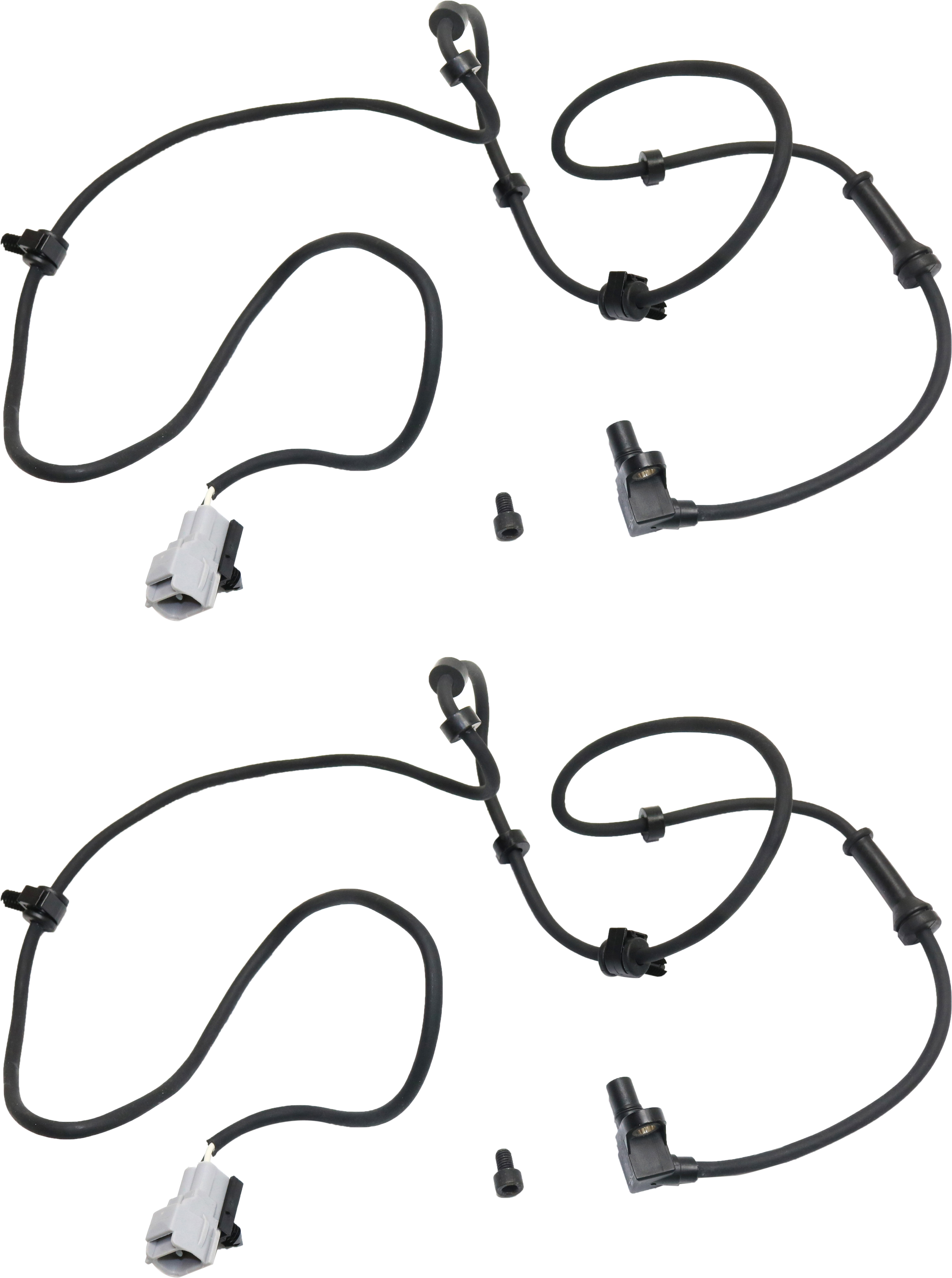 AM RAM 2500 RAM 3500-00-02 FRONT ABS SPEED SENSOR RH AND LH 2 Male Blade Terminals SKU SET REPD310811-2 OEM 71151-530924-695882-725473-241