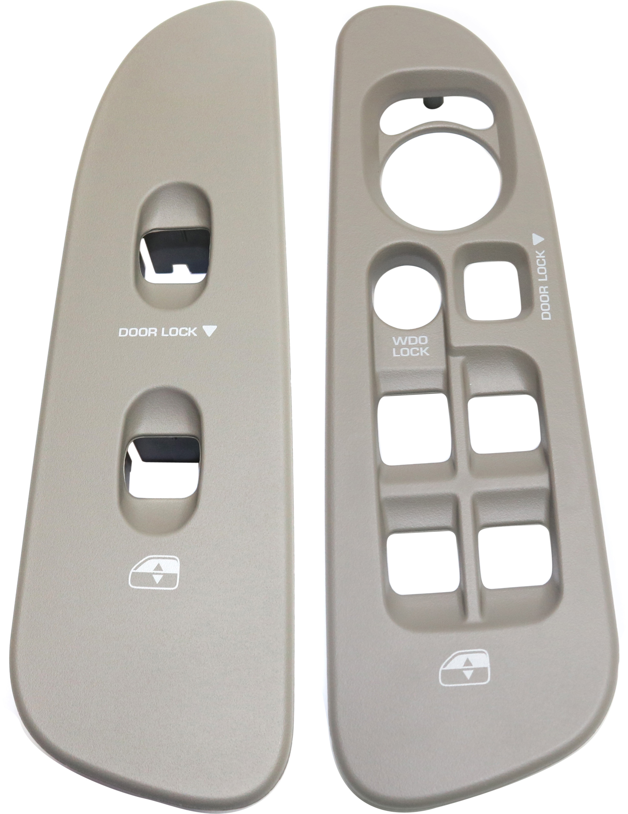 AM RAM FULL SIZE P U 02-05 FRONT WINDOW SWITCH BEZEL RH AND LH SKU SET REPD321103 OEM 5HZ71WL5AE SK76115-5HZ72WL5AC