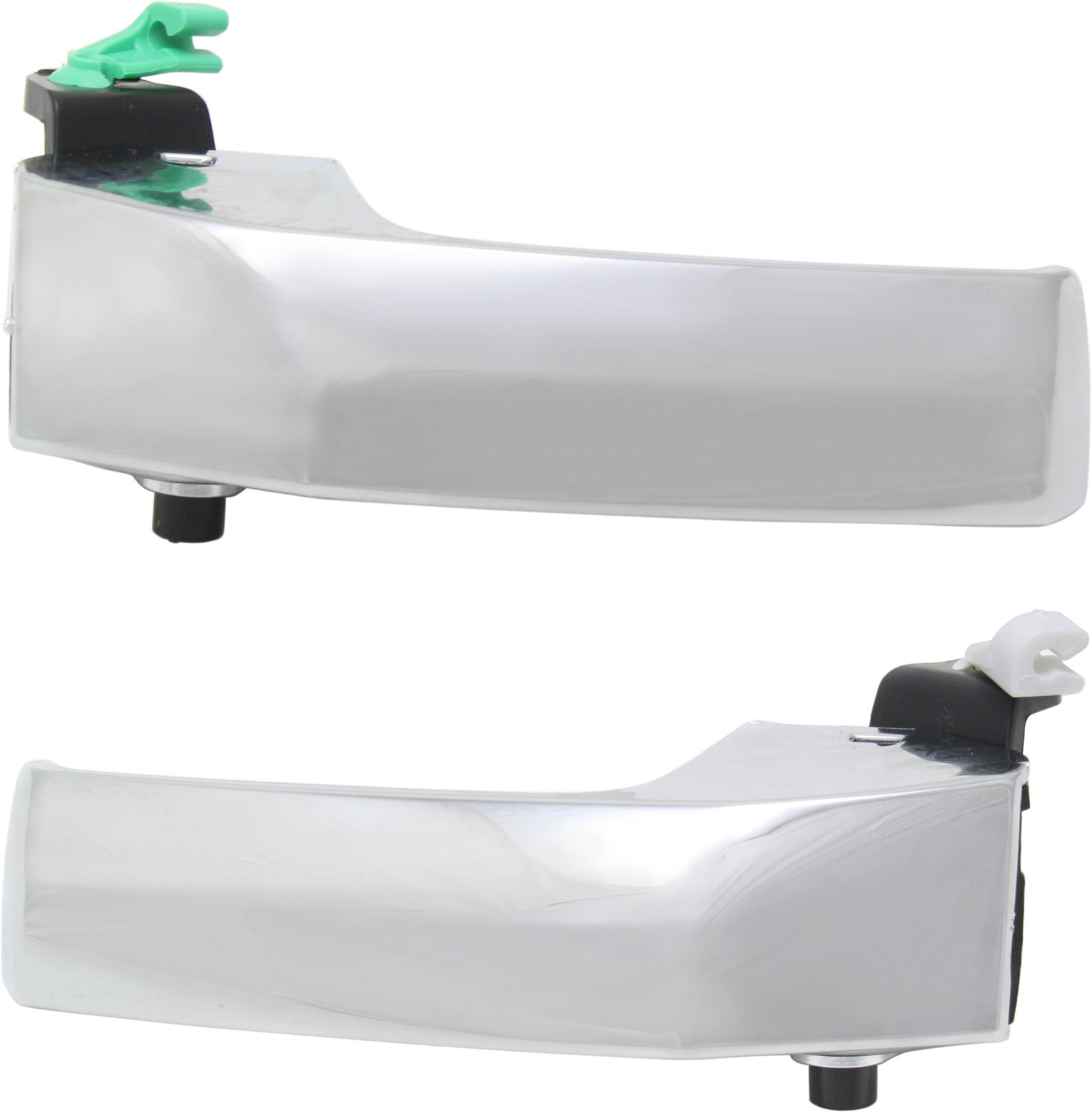 AM RAM 1500-09-18-2500-3500-10-18 FRONT INTERIOR DOOR HANDLE RH AND LH All Chrome =REAR Includes 19-24-1500 Classic SKU SET REPD462145C Partslink CH1353151 CH1352151 OEM 68044820AB 68044821AB