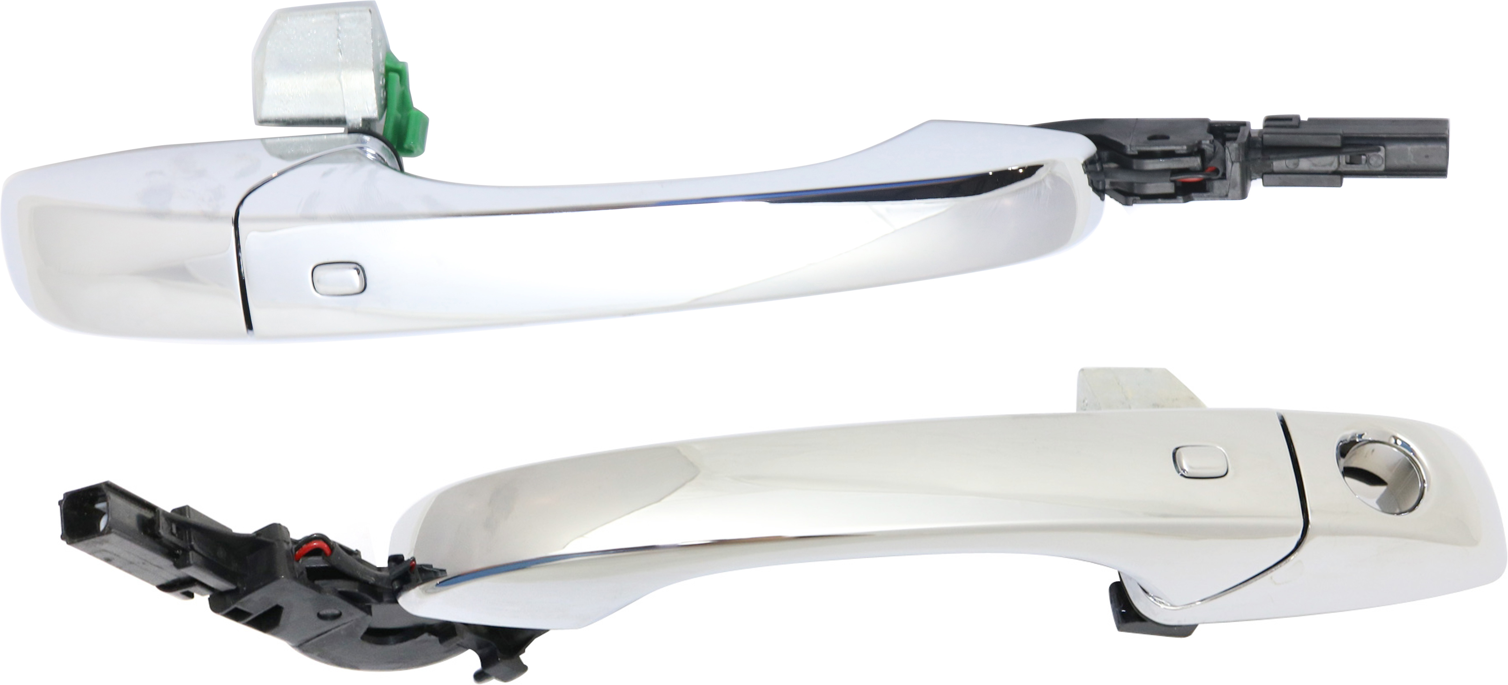 AM DURANGO 11-22 GRAND CHEROKEE 11-21 FRONT EXTERIOR DOOR HANDLE RH AND LH Chr w Keyless Entry SKU SET REPD462195 Partslink CH1311169 CH1310169 OEM 4589881AL 4589881AM 4589884AI