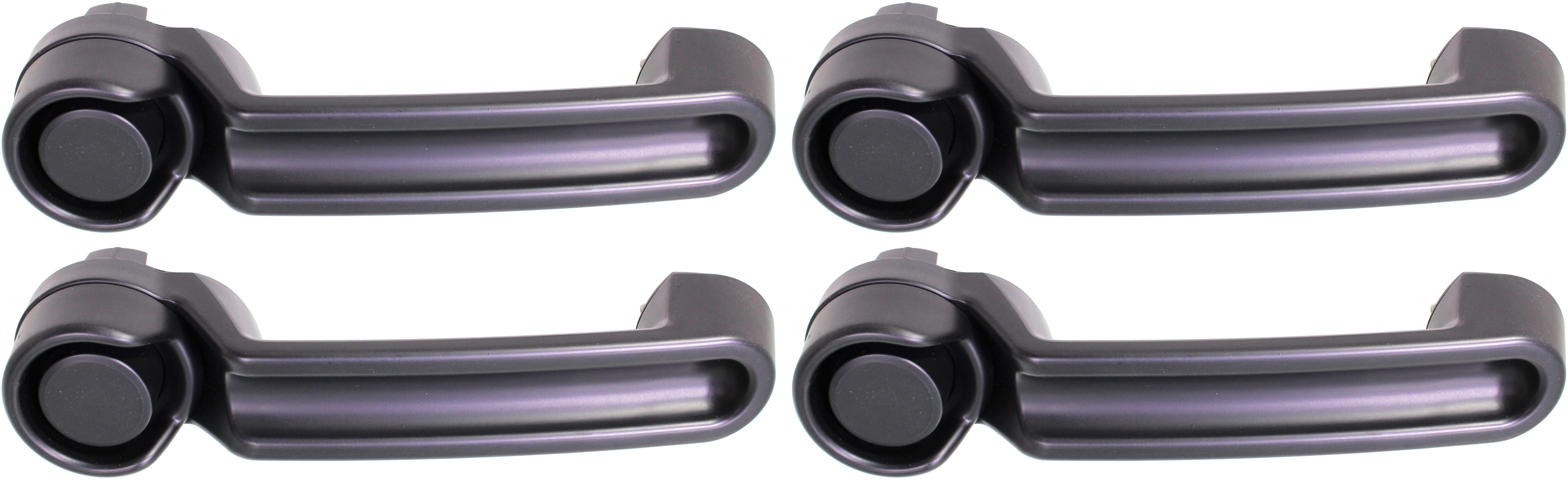 AM WRANGLER 07-17 WRANGLER JK 18-18 FRONT AND REAR DOOR HANDLE RH AND LH Set of 4 Outside Primed w o Keyhole Plastic SKU SET REPD462502-4 Partslink CH1310151 OEM 4589164AI