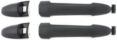 AM SPRINTER 07-18 FRONT EXTERIOR DOOR HANDLE RH=LH Textured Black Handle + Cover w o Keyhole SKU SET REPD462503-2 Partslink CH1310161 OEM 68010005AA 1MS999B2AA 90676000