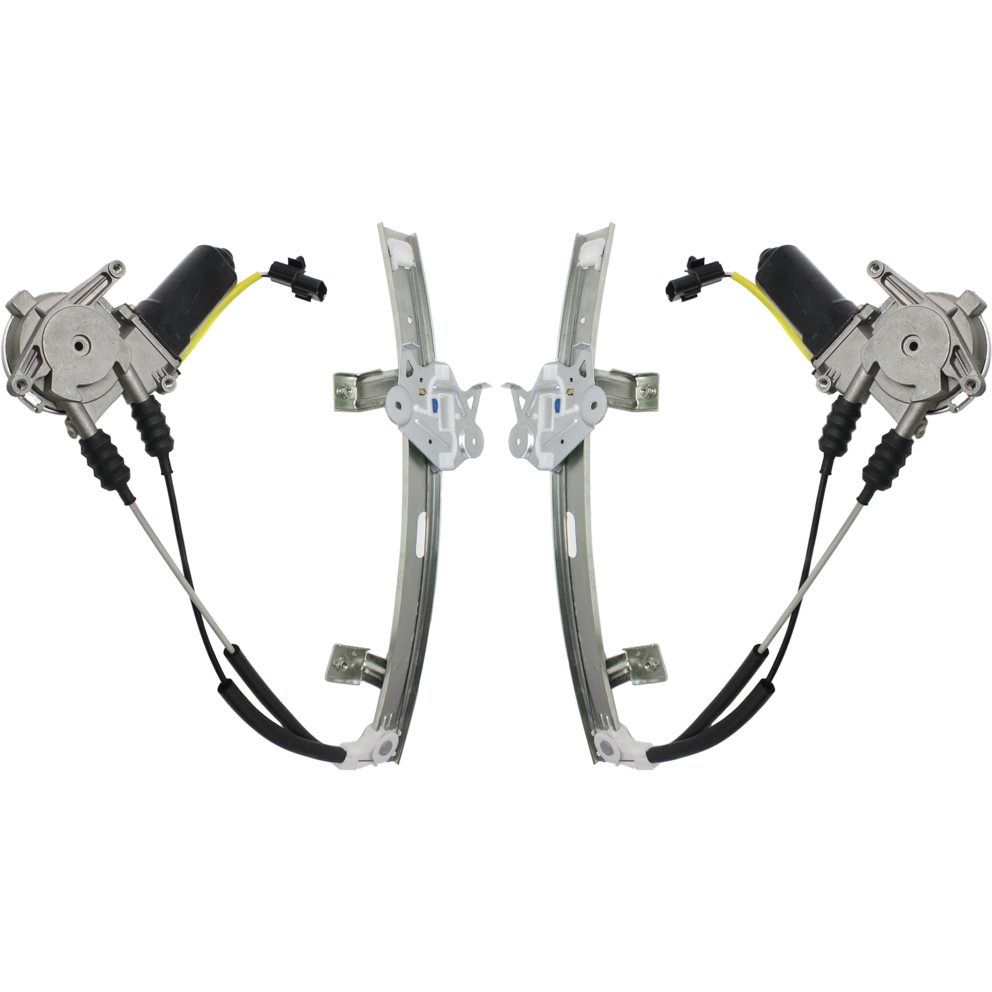 AM 3000GT STEALTH 91-96 FRONT WINDOW REGULATOR RH AND LH Power With Motor SKU SET REPD462921 OEM MB641282 MB641281
