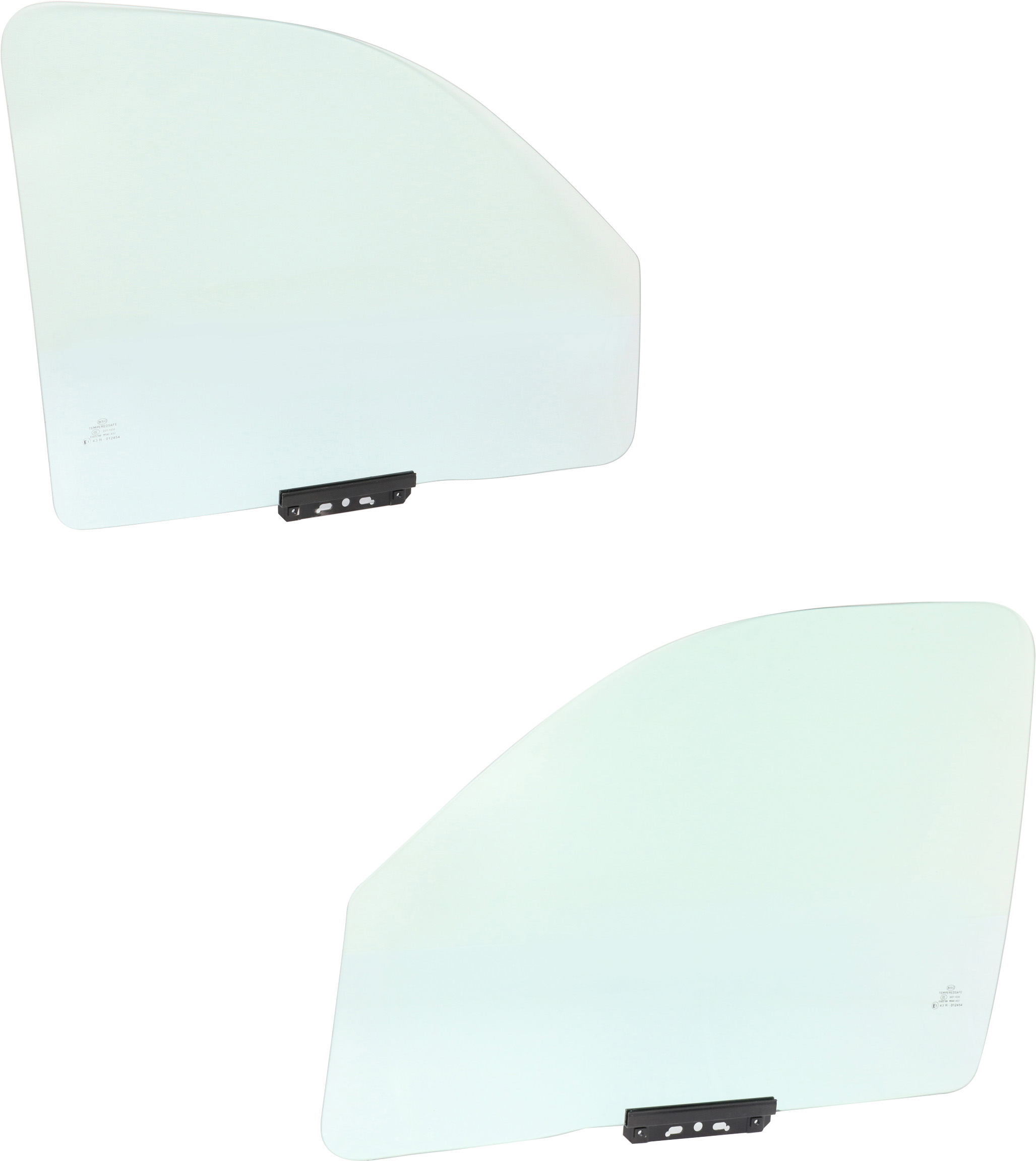 AM DAKOTA 03-04 FRONT DOOR GLASS RH and LH Green Tint 4 Door SKU SET REPD480103 OEM 55112140AA DD10431GTYN DD09276