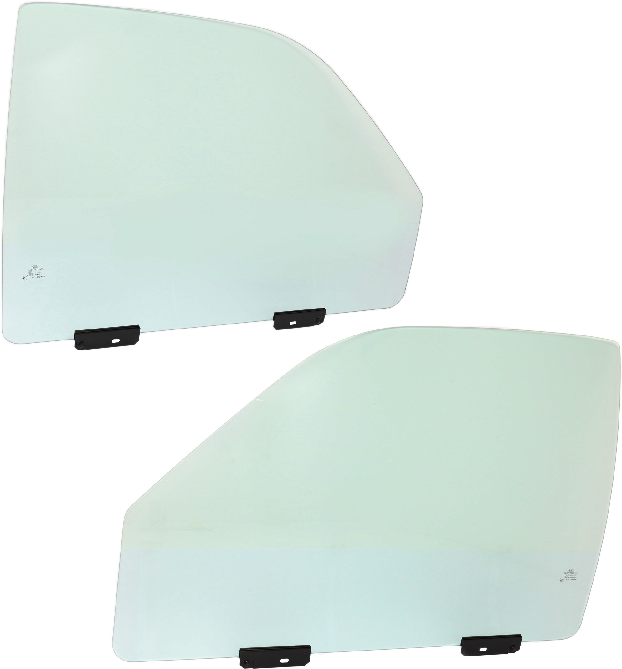 AM DODGE FULL SIZE P U 94-02 FRONT DOOR GLASS RH AND LH Green Tint SKU SET REPD480109 OEM 55135396AC DD08488GTYN 5513539