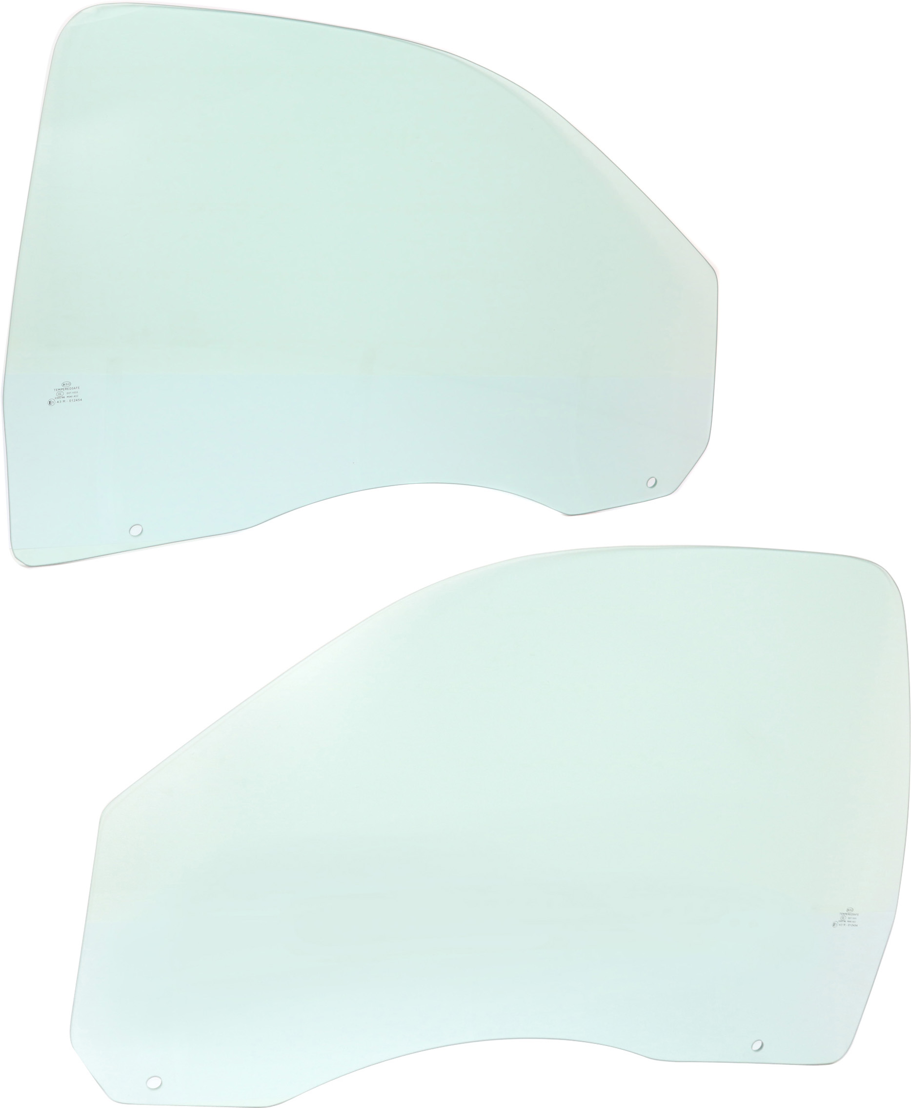 AM RAM 1500-09-18-2500-3500-10-22 FRONT DOOR GLASS RH and LH Clear Includes 19-22-1500 Classic Standard Cap Pickup SKU SET REPD480113 OEM 55372324AB DD11589GTNN 5537232