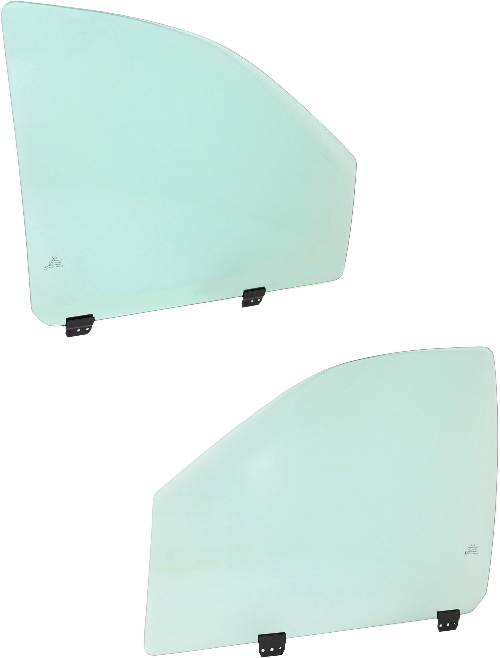 AM DODGE FULL SIZE P U 02-10 FRONT DOOR GLASS RH and LH Clear 4 Door SKU SET REPD480117 OEM 55372812AB DD10073GTYN 5537281