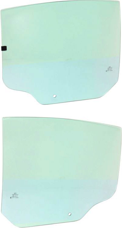 AM CHARGER 11-22 REAR DOOR GLASS RH AND LH Green Tint 4 Door SKU SET REPD481301 OEM 55113552AB DD11927GTNN 5511355