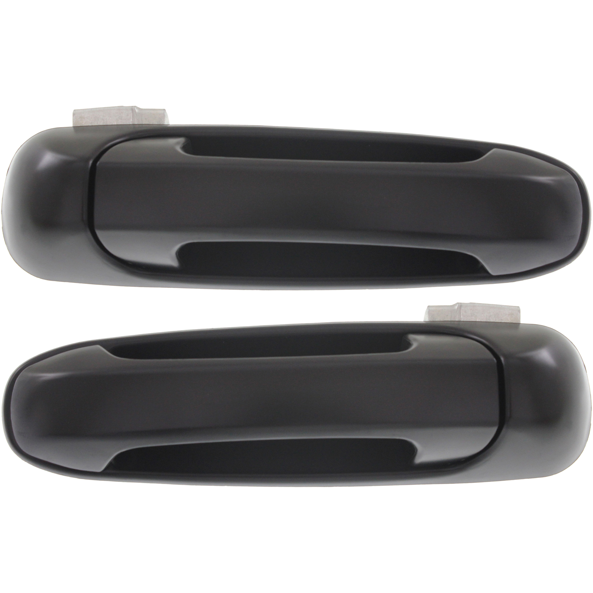 AM DODGE FULL SIZE P U 02-09 DAKOTA 05-11 REAR EXTERIOR DOOR HANDLE RH AND LH Smooth Black w o Keyhole SKU SET REPD491367 Partslink FDH010030 FDH010029 OEM 55275684AB PFM 55275685AB PFM