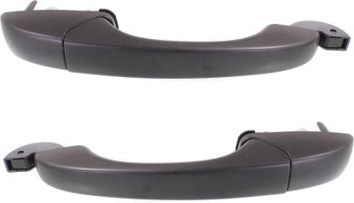 AM GRAND CARAVAN 08-19 REAR EXTERIOR DOOR HANDLE RH AND LH Side Sliding Door Primed Black w Keyhole SKU SET REPD494701 Partslink CH1513103 OEM 1NA50HBVAC 1AD96DX8AB
