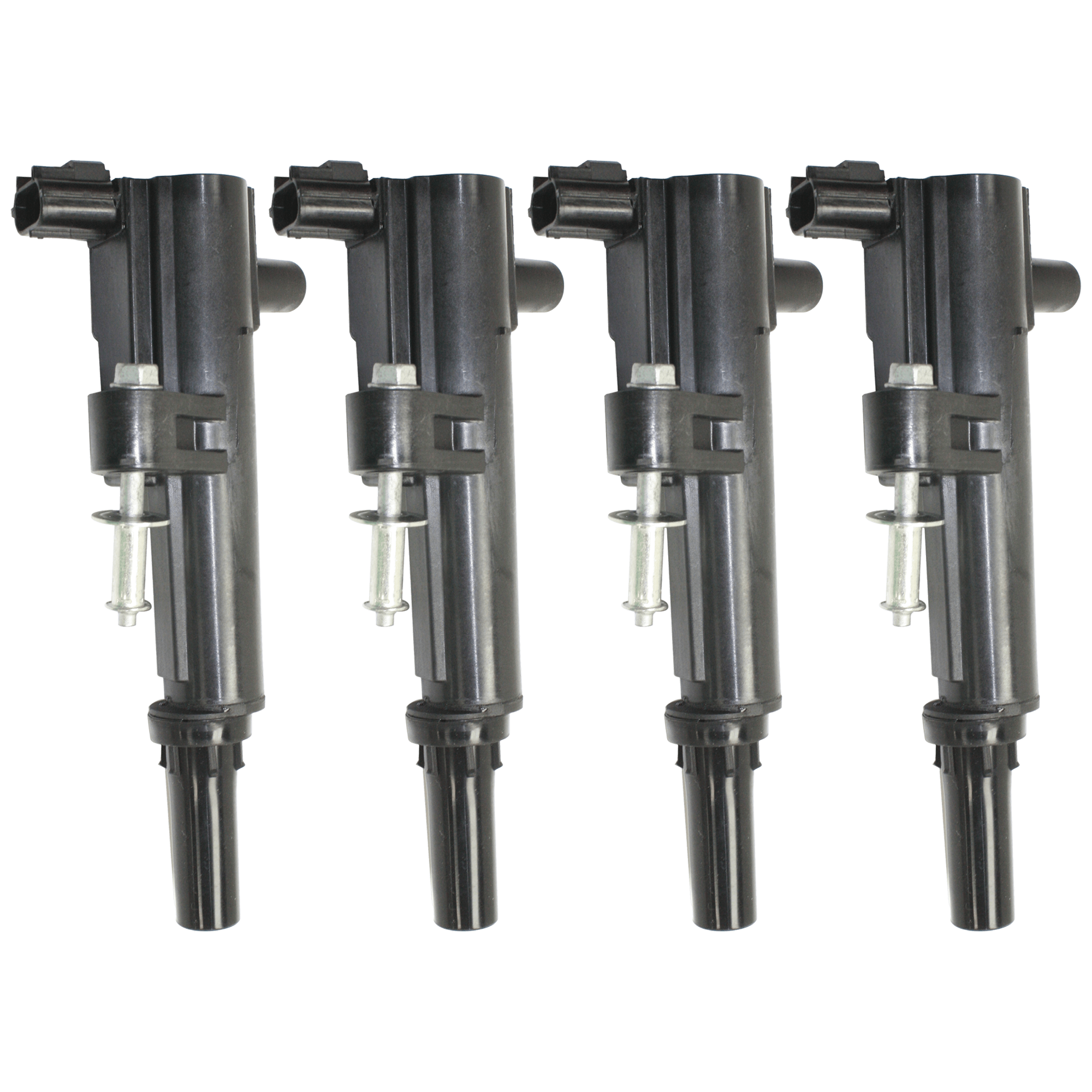 AM ASPEN 08-09 DAKOTA 08-10 IGNITION COIL 8 Cyl 4.7L 2 Male Terminals Blade Type Direct Ignition Set of 4 SKU SET REPD504612-4