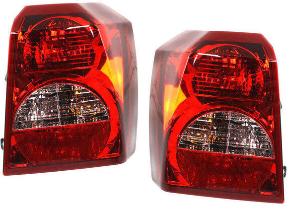AM CALIBER 07-07 TAIL LAMP RH AND LH Assembly SKU SET REPD730117 Partslink CH2819110 CH2818109 OEM 5303752AG 5303753AG