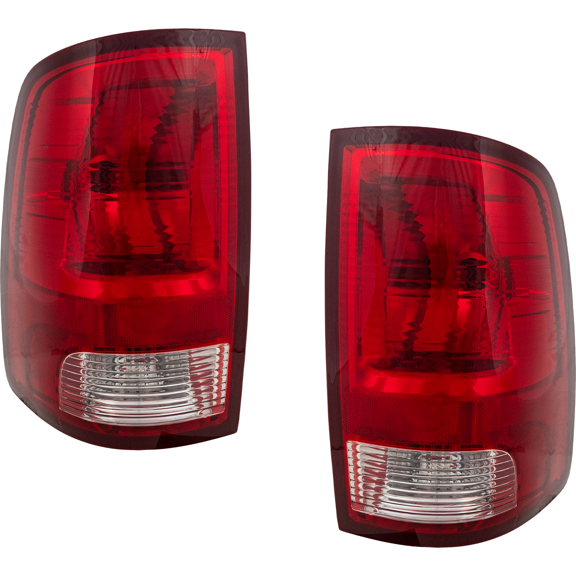 AM RAM FULL SIZE P U 09-18 TAIL LAMP RH AND LH Assembly Halogen Standard Type Includes Ram 1500 Classic 19-23 CAPA SKU SET REPD730139Q OEM 55277414AF PFM 55277415AF PFM