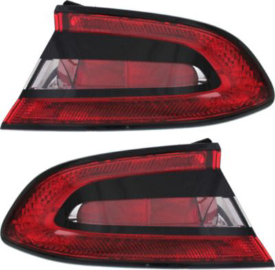 AM DART 13-16 TAIL LAMP RH AND LH Outer Assembly Halogen SKU SET REPD730143 Partslink CH2801201 CH2800201 OEM 68081394AH 68081395AH