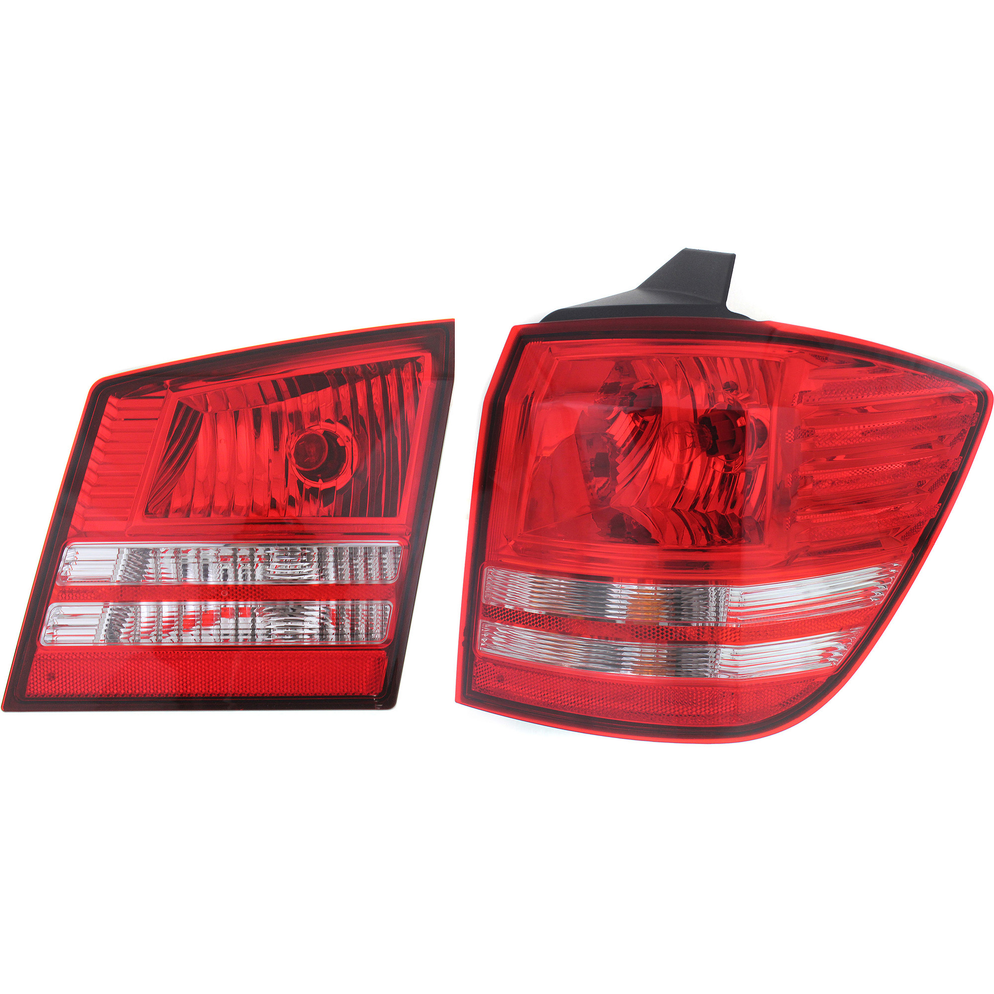 AM JOURNEY 09-09 TAIL LAMP RH Inner and Outer Assembly Halogen SKU SET REPD730153 A Partslink CH2803100 CH2819126 OEM 4806368AF 68185888AA