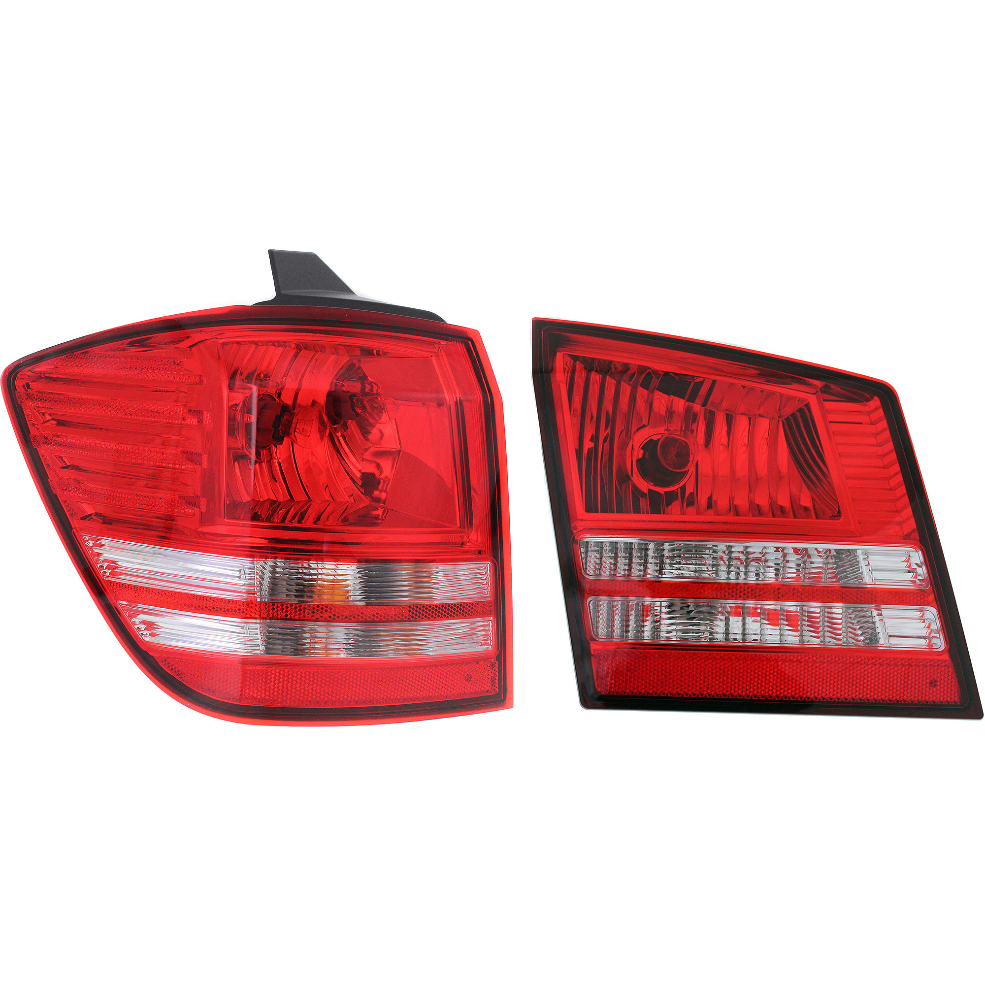 AM JOURNEY 09-19 TAIL LAMP LH Inner and Outer Halogen SKU SET REPD730154 A Partslink CH2802100 CH2818126 OEM 4806369AF 68185889AA