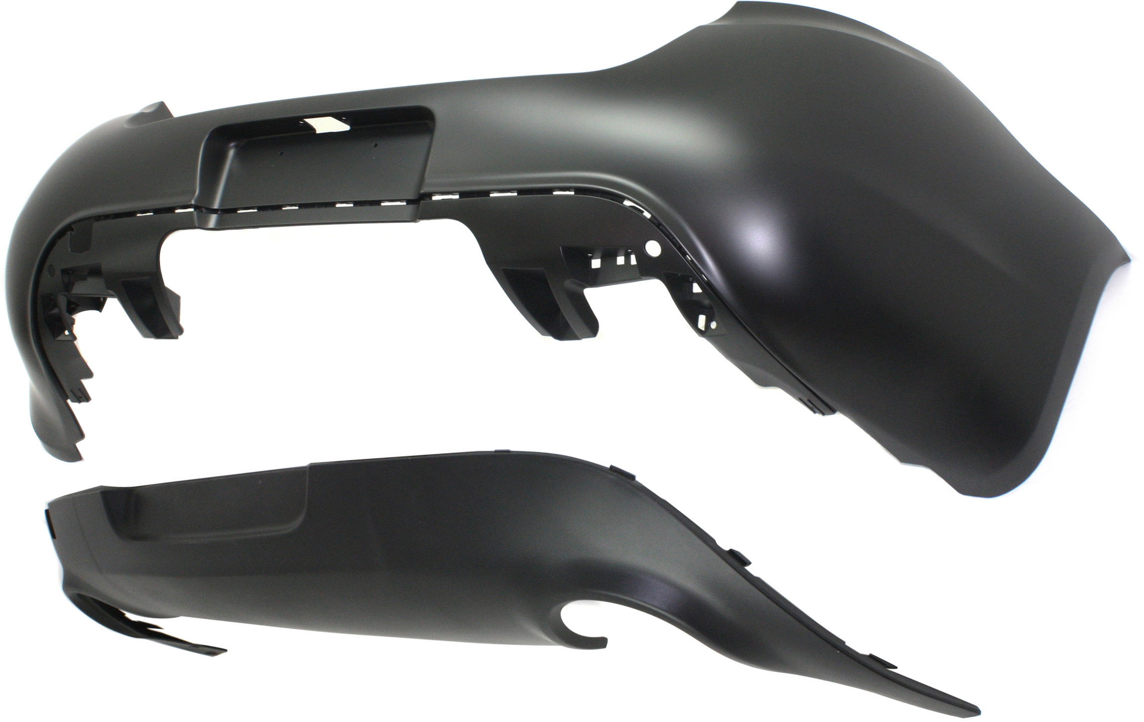 AM DART 13-16 REAR BUMPER COVER Lower Set of 2 SKU SET REPD760131P 2 Partslink CH1100975 CH1195110 OEM 1SX75TZZAA 68081378AA