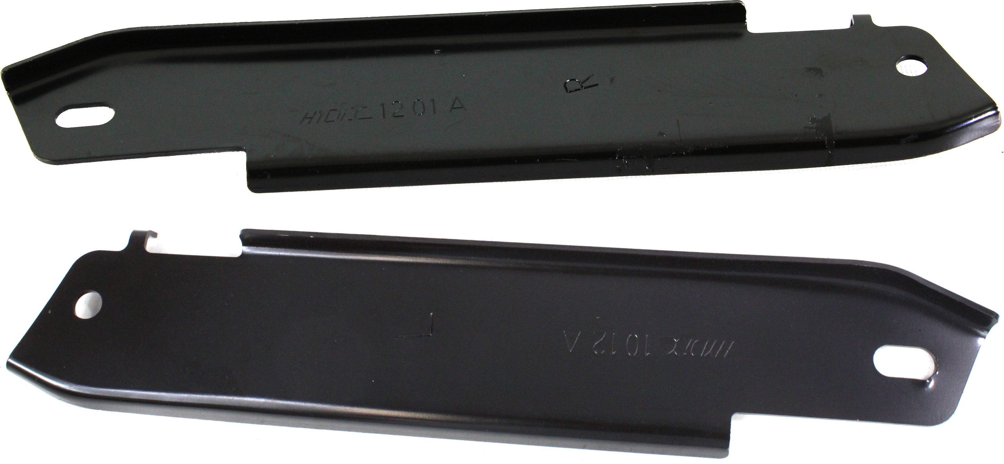 AM F 150-06-08 FRONT BUMPER BRACKET RH AND LH Mounting SKU SET REPF013119 Partslink FO1067171 FO1066171 OEM 6L3Z17754AA 6L3Z17755AA
