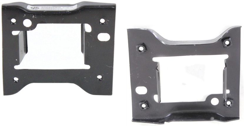 AM EXPLORER 11-15 POLICE INTERCEPTOR UTILITY 13-15 FRONT BUMPER BRACKET RH AND LH Steel SKU SET REPF013125 Partslink FO1067183 FO1066183 OEM BB5Z17C886A BB5Z17C887A