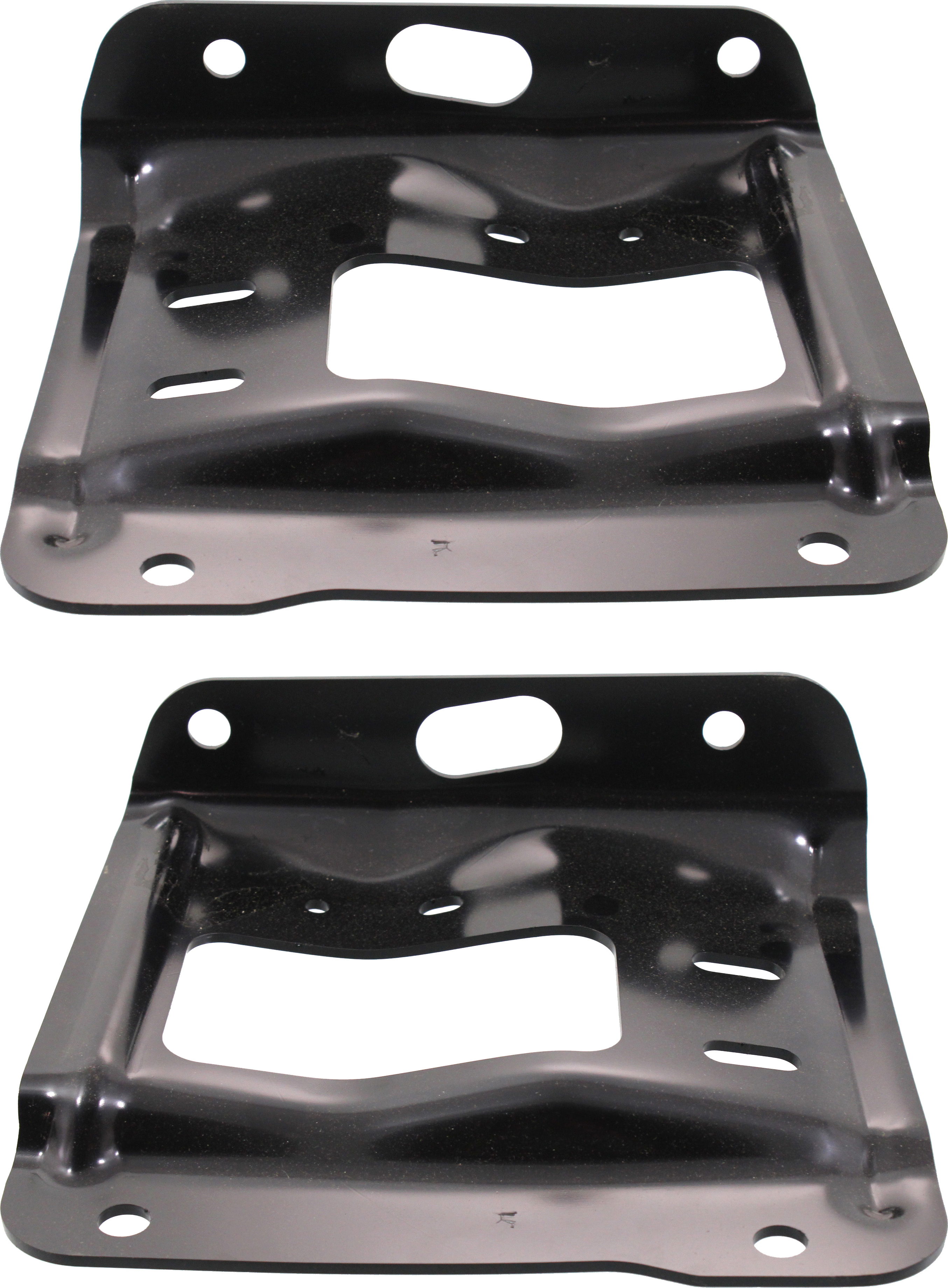 AM F SERIES SUPER DUTY 11-16 FRONT BUMPER BRACKET RH AND LH Mounting Plate SKU SET REPF013131 Partslink FO1067187 FO1066187 OEM BC3Z17B984A BC3Z17B985A
