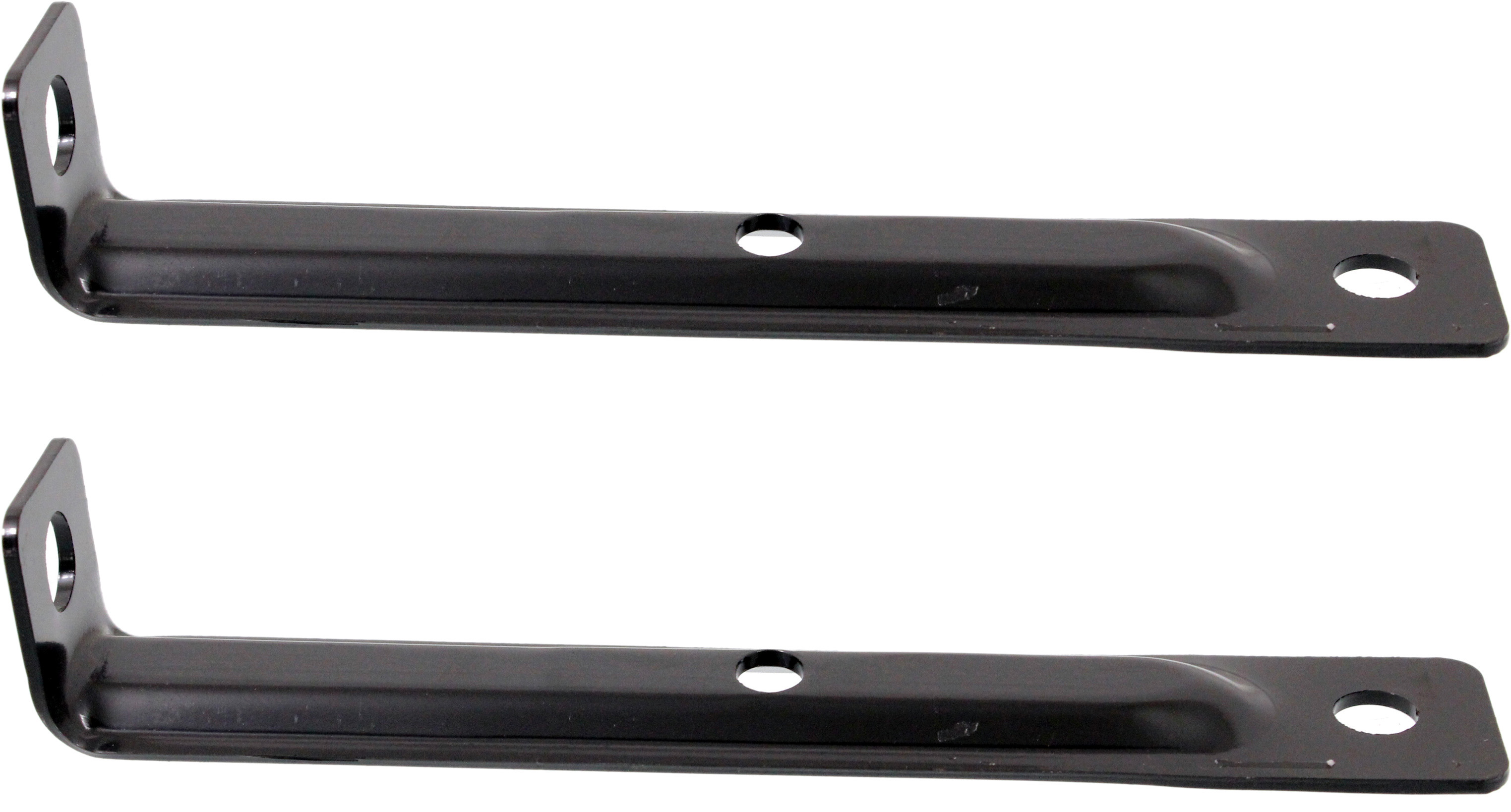 AM F 150-09-14 REAR BUMPER BRACKET RH AND LH Side Styleside SKU SET REPF013503-2 Partslink FO1162100 OEM 9L3Z17787A