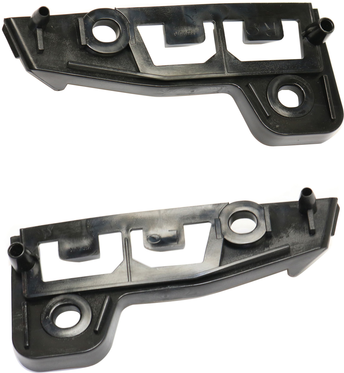 AM TRANSIT CONNECT 14-18 FRONT BUMPER RETAINER RH AND LH Side Cover Reinforcement SKU SET REPF014901 Partslink FO1033106 FO1032106 OEM DT1Z17C947G DT1Z17C947H