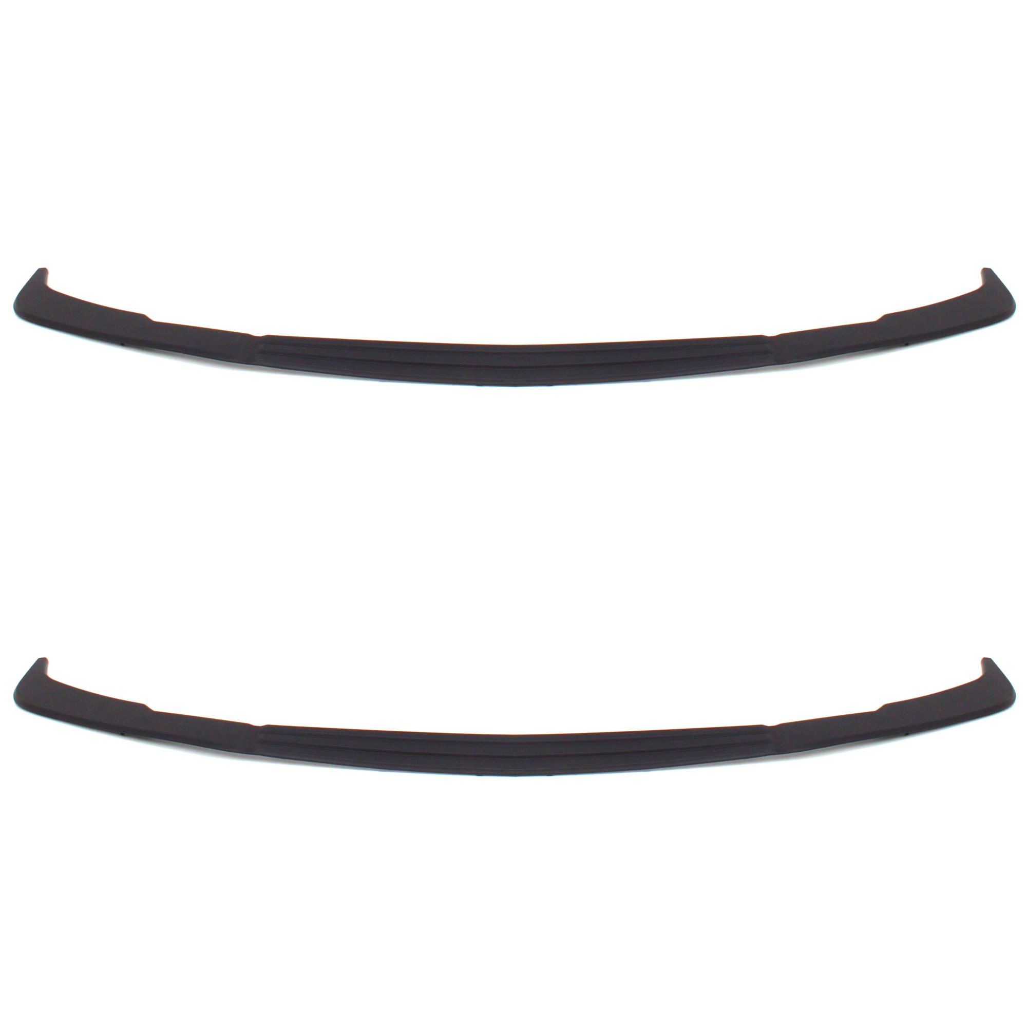 AM F SERIES SUPER DUTY 08-10 FRONT BUMPER MOLDING RH AND LH Textured Dark Gray Exc. King Ranch Model CAPA SKU SET REPF015903Q 2 Partslink FO1044103C OEM 8C3Z17K833AA