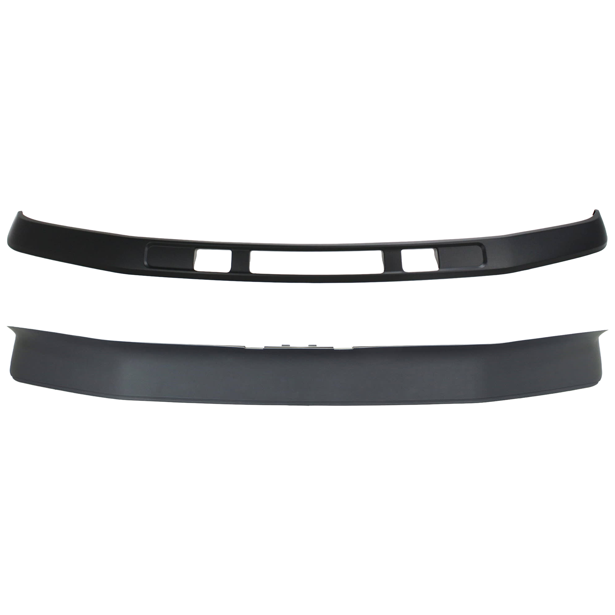 AM F SERIES SUPER DUTY 07-07 FRONT VALANCE Panel Plastic Textured Set of 2 CAPA SKU SET REPF017526Q Partslink FO1093116C FO1095219C OEM 5C3Z17626AAA 8C3Z17626B