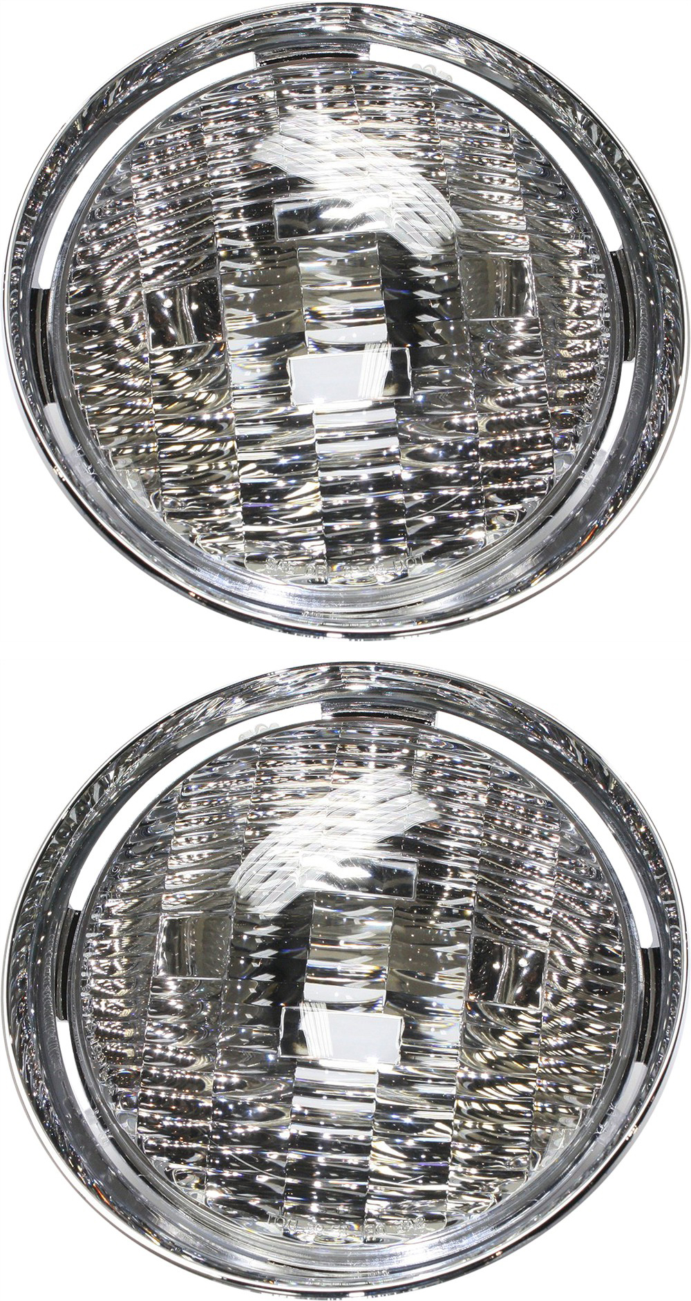 AM CENTURY CLASS 96-05 HEAD LAMP RH AND LH with Bulbs Inner w Trim SKU SET REPF100303HD