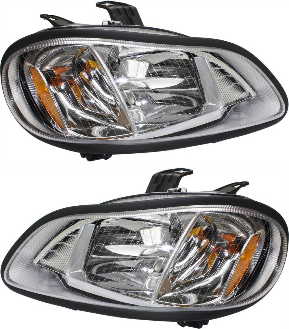 AM FREIGHTLINER M2-106-112-03-18 HEAD LAMP RH AND LH Assembly Halogen SKU SET REPF100309HD OEM A0651039003 A0651039002