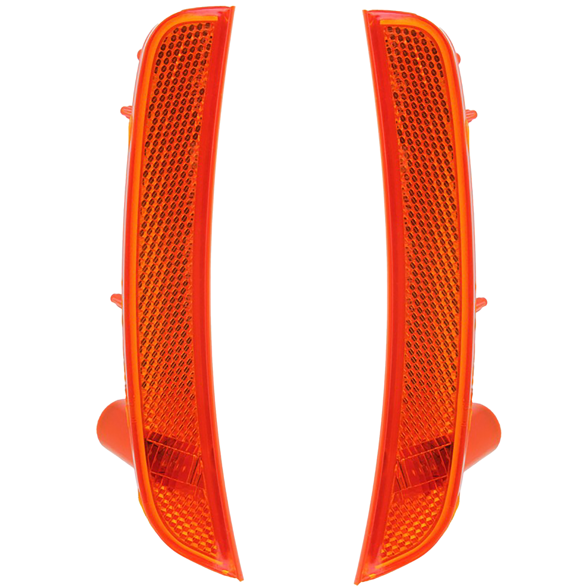 AM FIAT 500-12-19 FRONT SIDE MARKER LAMP RH AND LH Assembly Exc. 12-17 Abarth E Turbo Models Hatchback SKU SET REPF104511 Partslink FI2555100 FI2554100 OEM 5182422AC 5182423AC