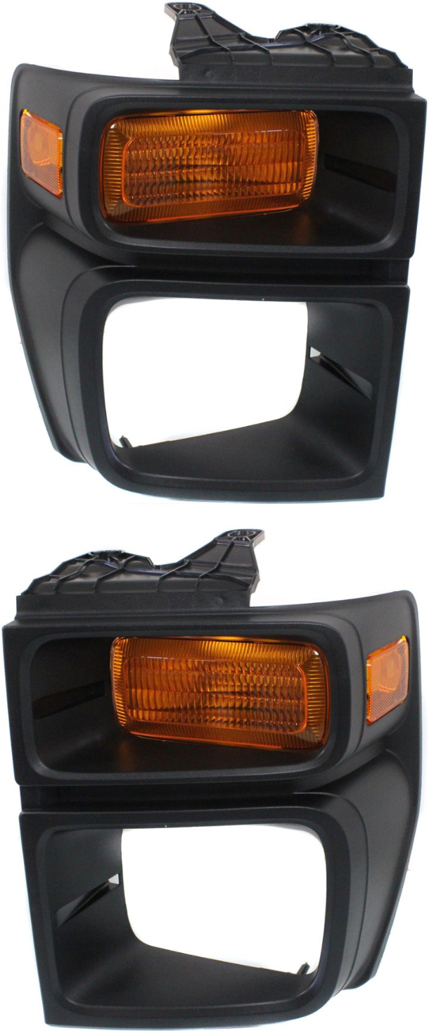 AM ECONOLINE VAN 08-21 PARKING LAMP RH AND LH SKU SET REPF106301Q Partslink FO2524103C FO2525103C OEM 8C2Z13200B 8C2Z13201B