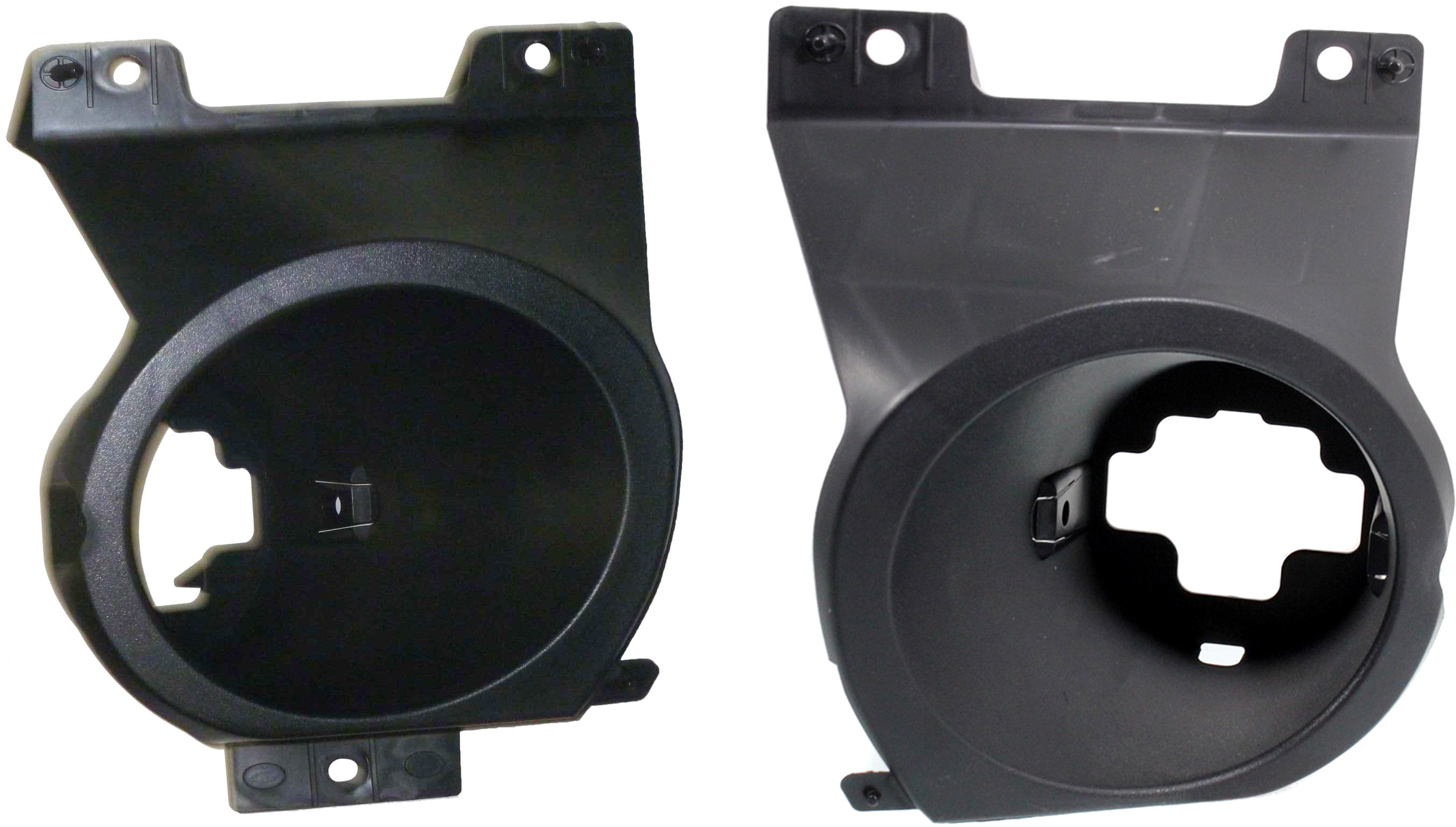 AM F 150-09-10 FOG LAMP BRACKET RH AND LH SKU SET REPF107517 Partslink FO2603100 FO2602100 OEM 9L3Z15266A 9L3Z15266B