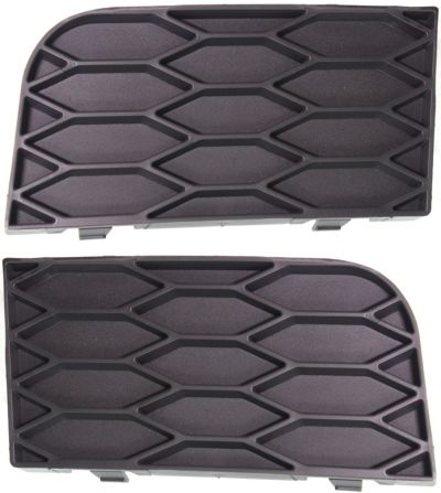 AM MUSTANG 07-09 FRONT FOG LAMP COVER RH AND LH Primed w California Package SKU SET REPF107519 Partslink FO1039112 FO1038112 OEM 7R3Z17E810AA 7R3Z17E811AA