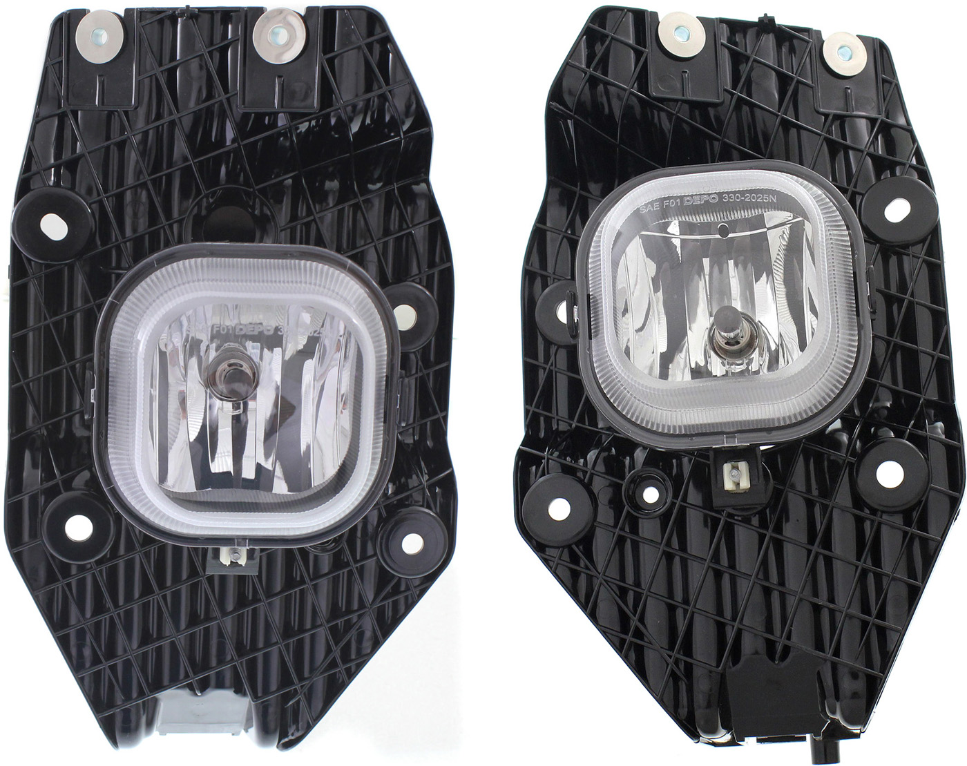 AM F SERIES SUPER DUTY 11-16 FRONT FOG LAMP RH AND LH Assembly SKU SET REPF107523 Partslink FO2593230 FO2592230 OEM BC3Z15200A BC3Z15201A