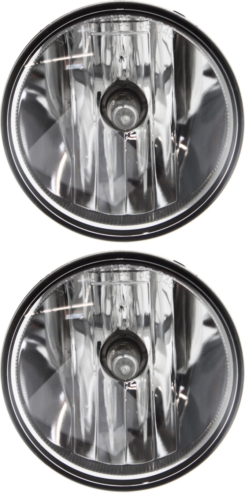 AM ESCAPE 07-10 MUSTANG 07-14 FRONT FOG LAMP RH AND LH Lens and Housing Halogen SKU SET REPF107901 Partslink FO2590111 OEM 7R3Z15200A