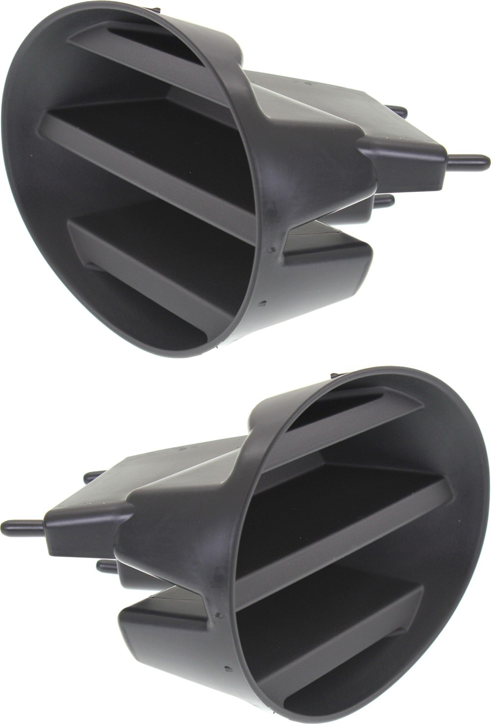 AM EXPEDITION 07-14 FRONT FOG LAMP COVER RH AND LH Textured Black SKU SET REPF108613 Partslink FO1039135 FO1038135 OEM 7L1Z17E810AA 7L1Z17E811AA
