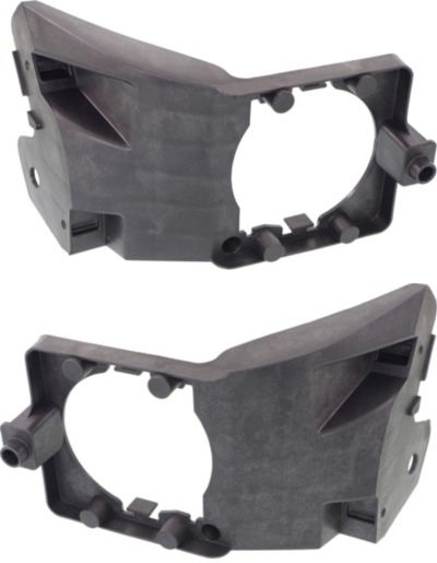 AM FOCUS 09-11 FOG LIGHT BRACKET RH and LH Plastic Sedan Coupe SKU SET REPF110505 Partslink FO2603105 FO2602105 OEM 9S4Z15266A 9S4Z15266B