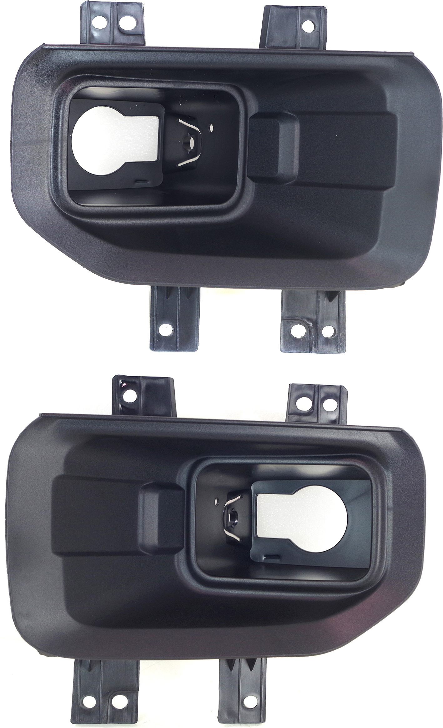 AM F 150-15-18 FOG LAMP BRACKET RH AND LH SKU SET REPF110509 Partslink FO2603106 FO2602106 OEM FL3Z15266A FL3Z15266B