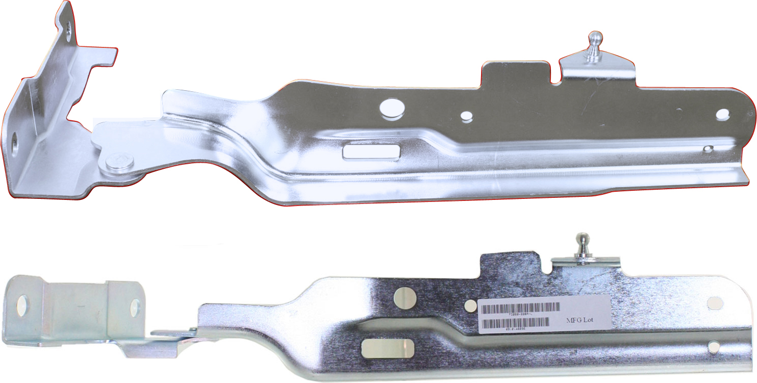 AM EXPLORER MOUNTAINER 02-10 HOOD HINGE RH AND LH SKU SET REPF130501 Partslink FO1236133 FO1236134 OEM 6L2Z16796AA 6L2Z16797AA