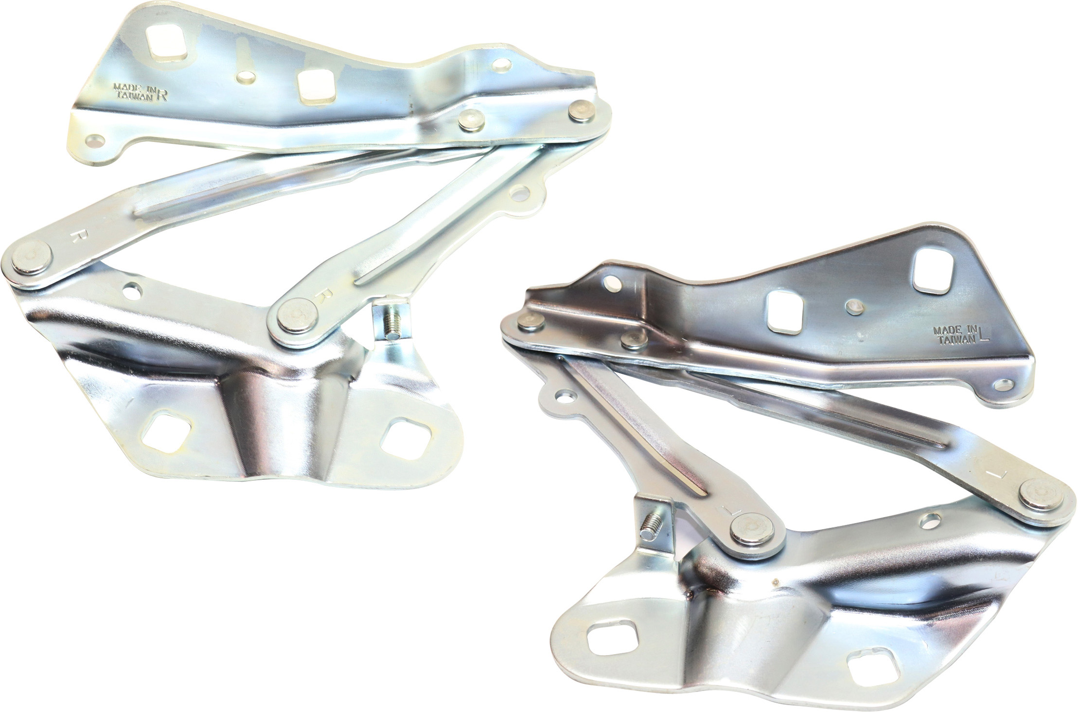 AM TRANSIT VAN 15-21 HOOD HINGE RH AND LH Cab Chassis 22-22 SKU SET REPF130531 Partslink FO1236160 FO1236161 OEM KK3Z16796B KK3Z16797B