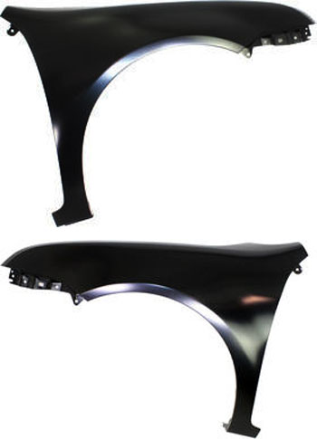 AM MILAN 10-11 FUSION 10-12 FRONT FENDER RH AND LH Primed CAPA SKU SET REPF220119Q Partslink FO1240274C FO1241274C OEM AE5Z16005A AE5Z16006A