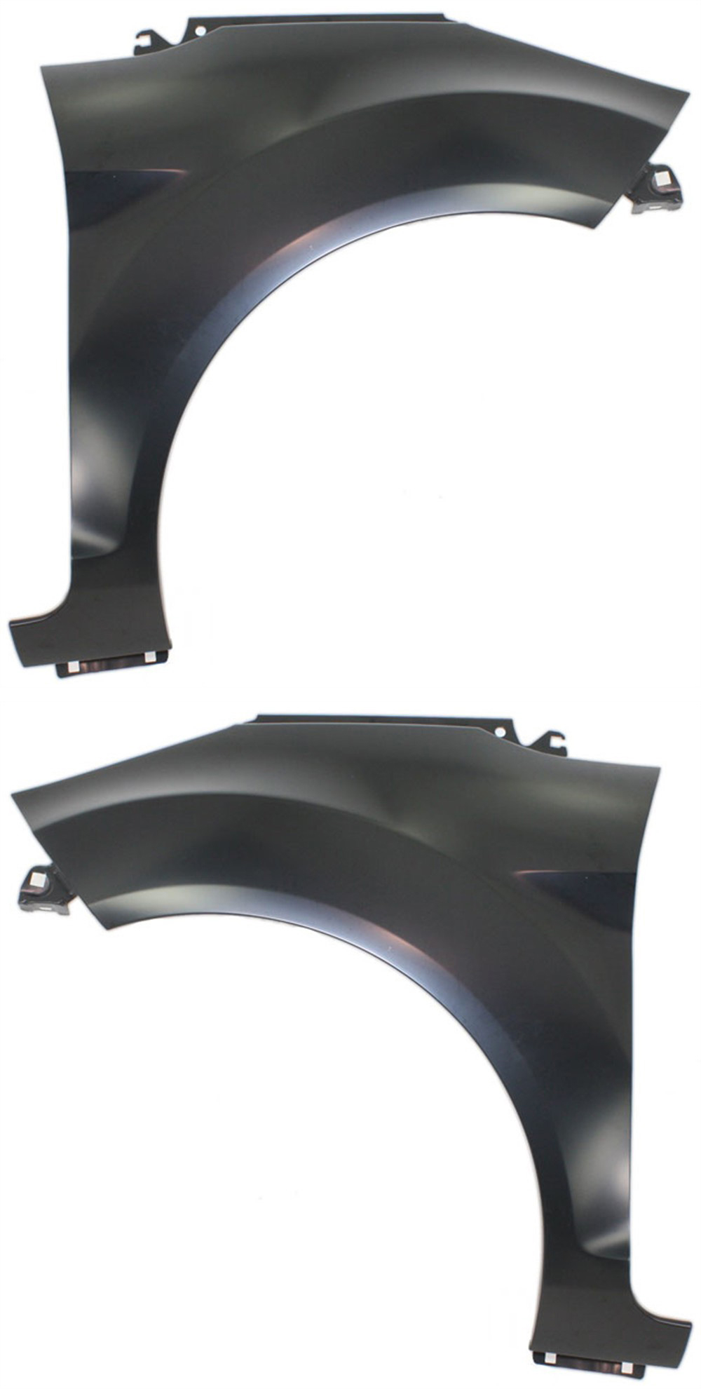 AM FIESTA 11-19 FRONT FENDER RH AND LH Primed Exc. ST Model Hatchback w o Rocker Moldings Sedan CAPA SKU SET REPF220123Q Partslink FO1240278C FO1241278C OEM BE8Z16005A BE8Z16006A