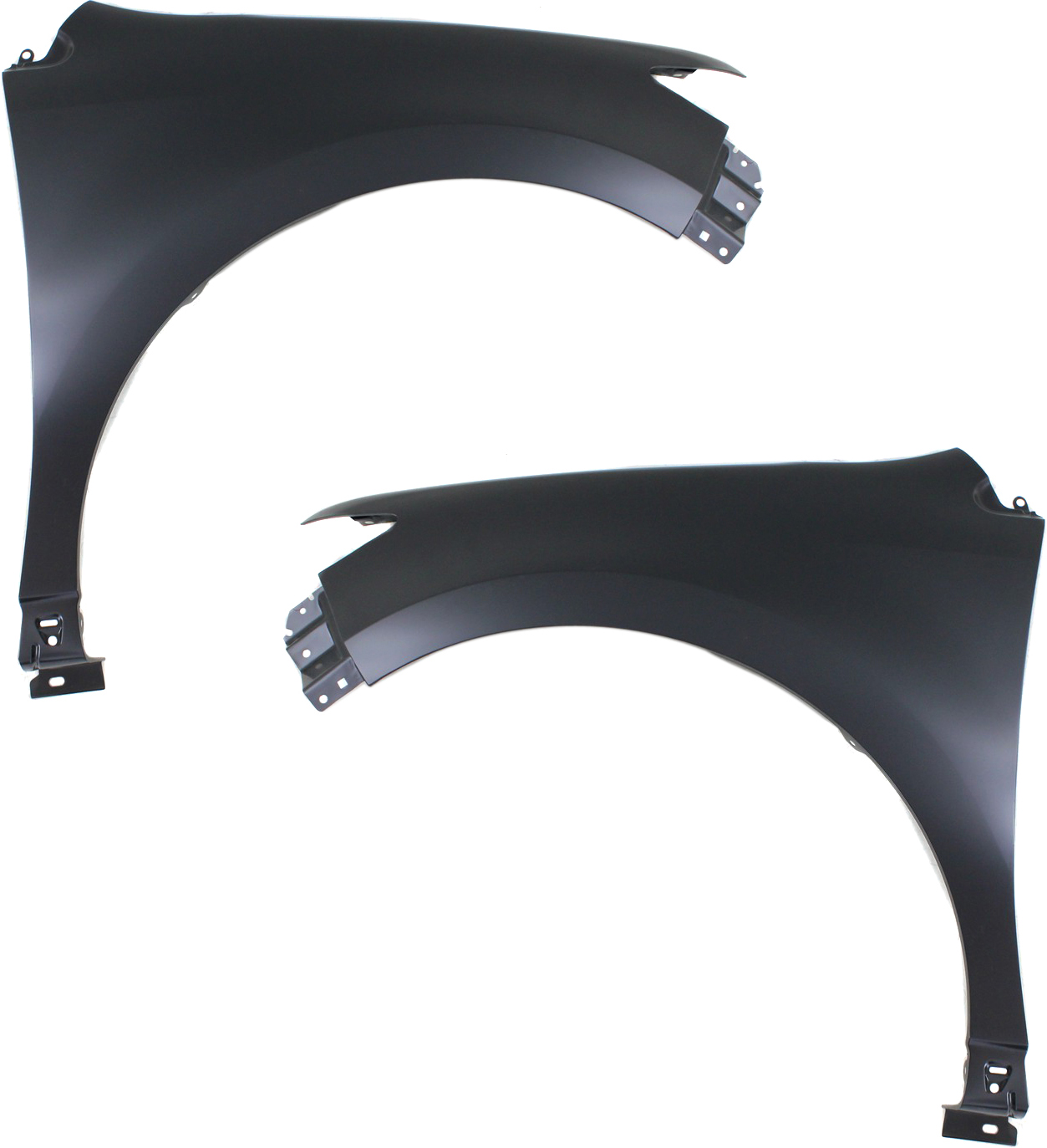 AM EDGE 11-14 FRONT FENDER RH AND LH Primed Steel CAPA SKU SET REPF220147Q Partslink FO1240285C FO1241285C OEM CT4Z16005A CT4Z16006A