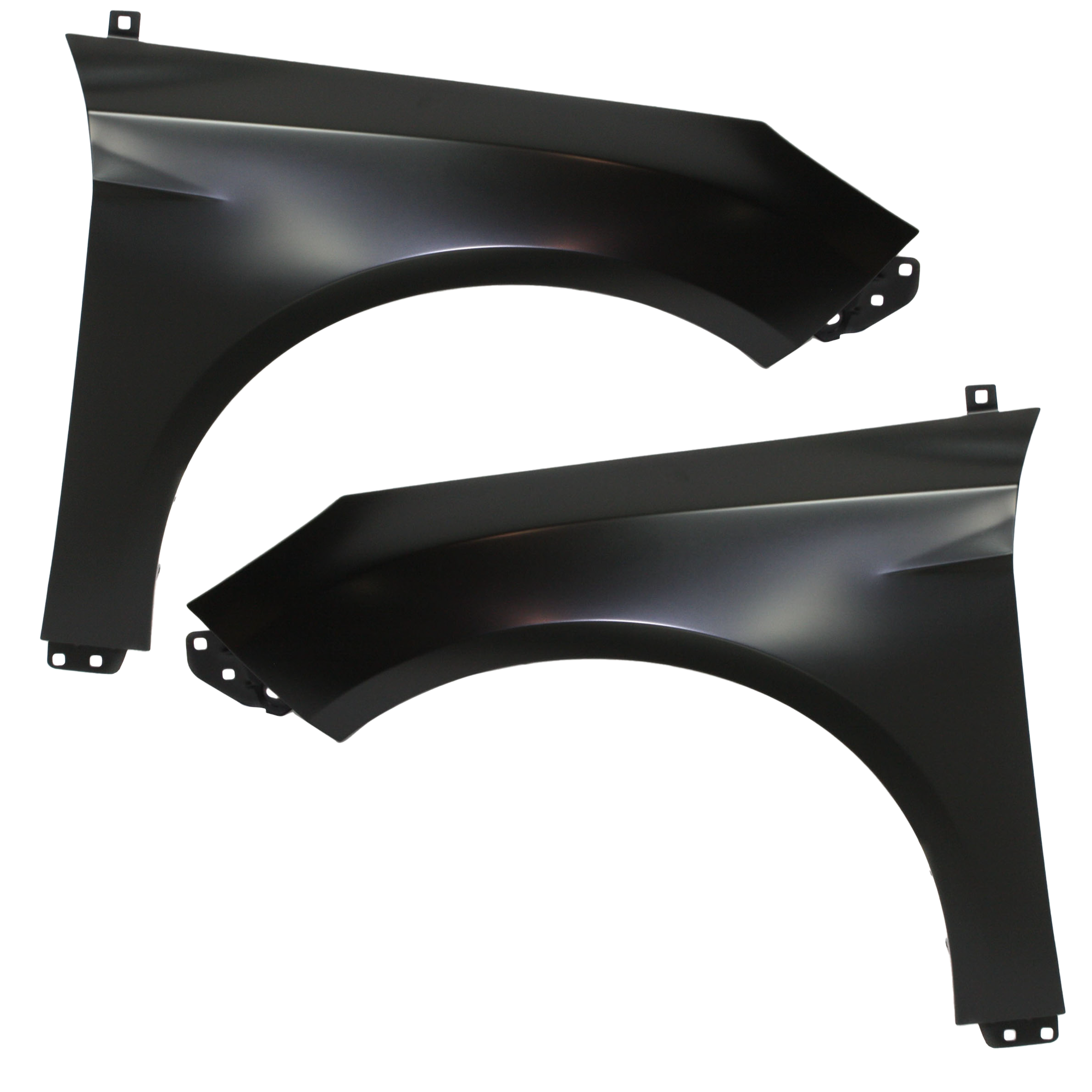 AM FOCUS 12-18 FRONT FENDER RH AND LH Primed RS Model To 3-20-17 w o Signal Light Hole Exc. Electric Model SKU SET REPF220173 Partslink FO1240287 FO1241287 OEM BM5Z16005B BM5Z16006B