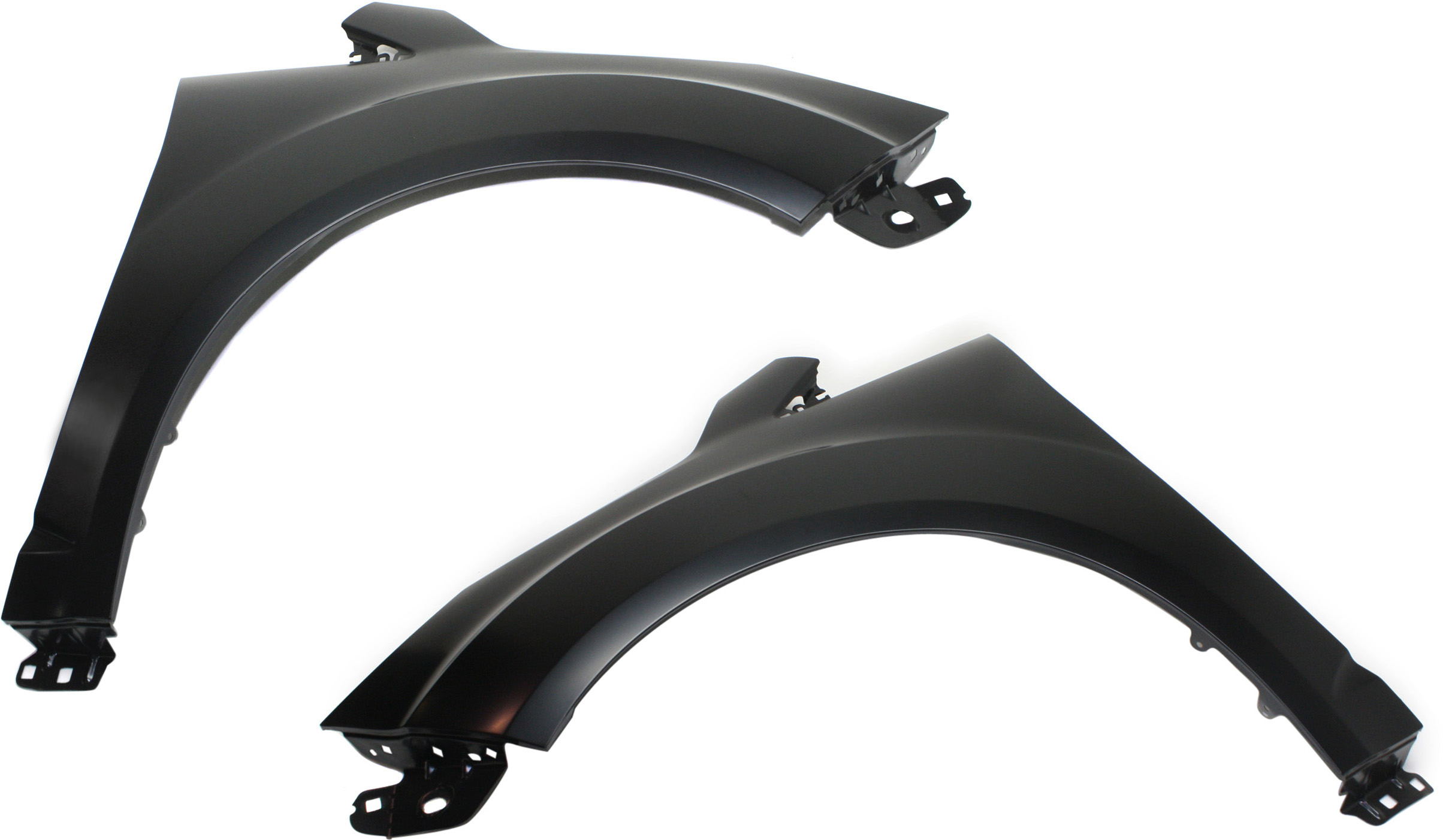 AM C MAX 13-18 FRONT FENDER RH AND LH Primed Steel SKU SET REPF220183 Partslink FO1241290 FO1240290 OEM DM5Z16005A DM5Z16006A