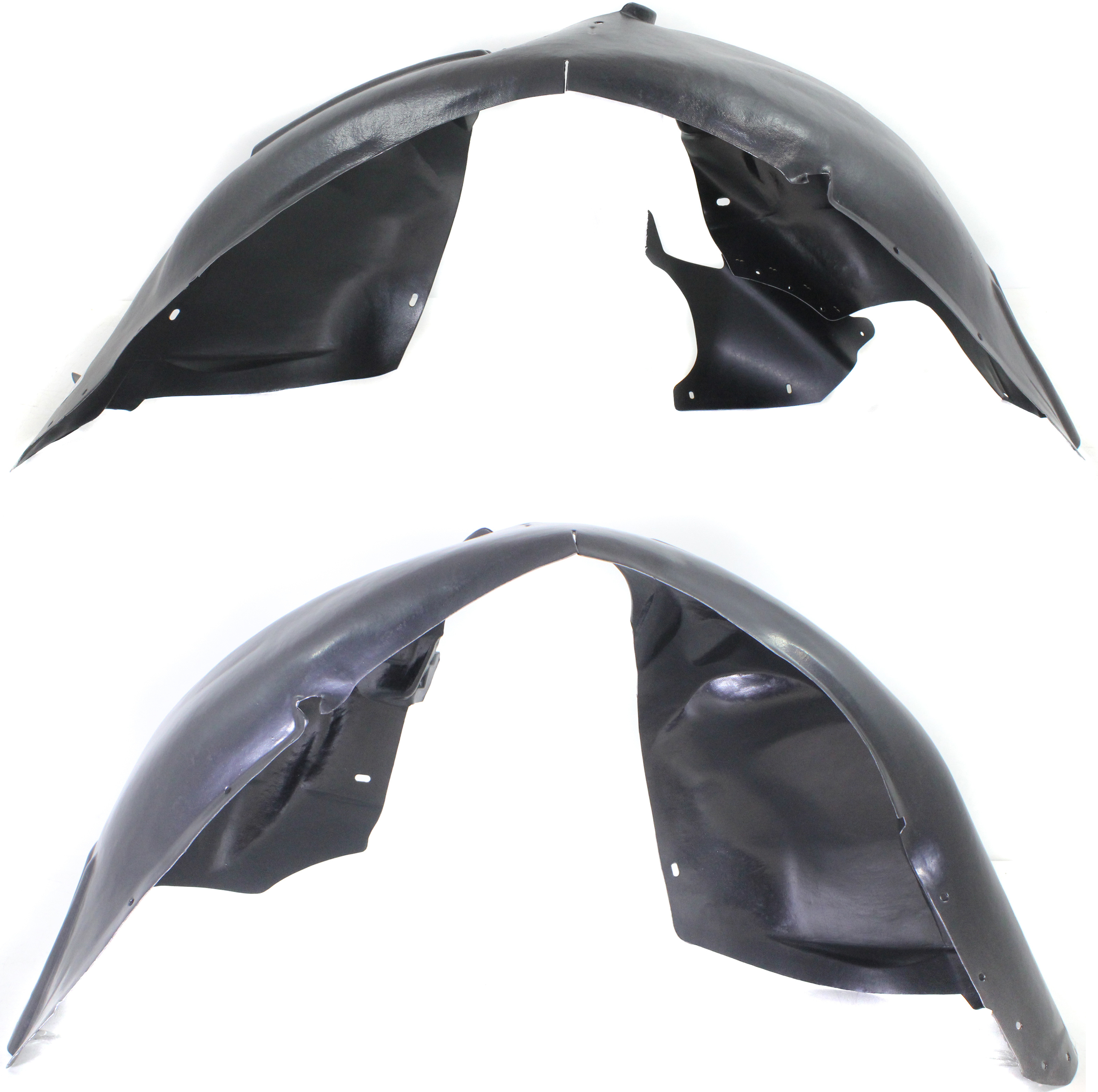 AM TAURUS 10-19 FRONT FENDER LINER RH AND LH SKU SET REPF222113 Partslink FO1249144 FO1248144 OEM BG1Z16102A BG1Z16103A