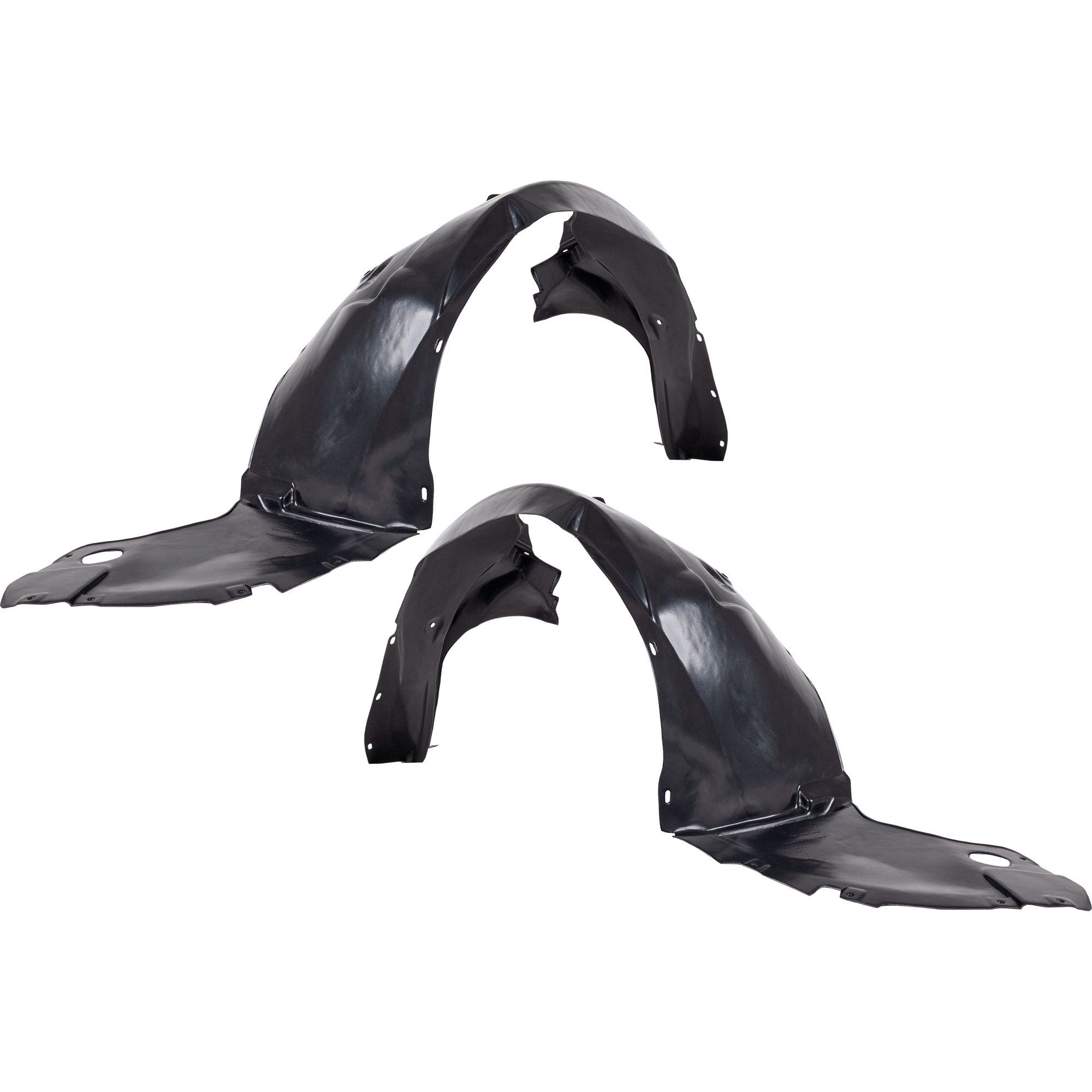 AM FUSION 10-12 FRONT FENDER LINER RH AND LH SKU SET REPF222115 Partslink FO1249143 FO1248143 OEM AE5Z16102B AE5Z16103B