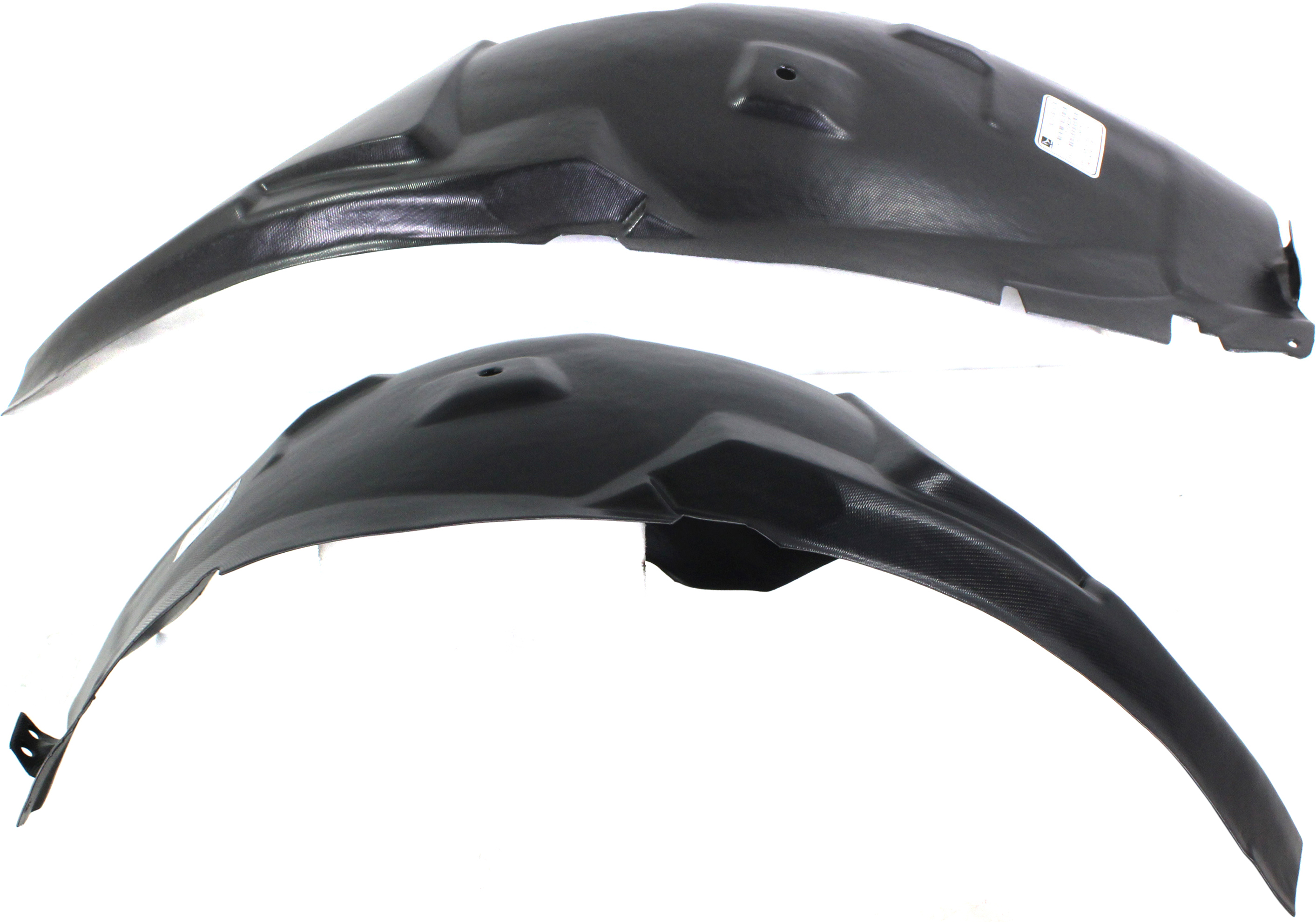 AM MUSTANG 10-14 FRONT FENDER LINER RH AND LH Front Section SKU SET REPF222117 Partslink FO1249141 FO1248141 OEM AR3Z16102A AR3Z16103A
